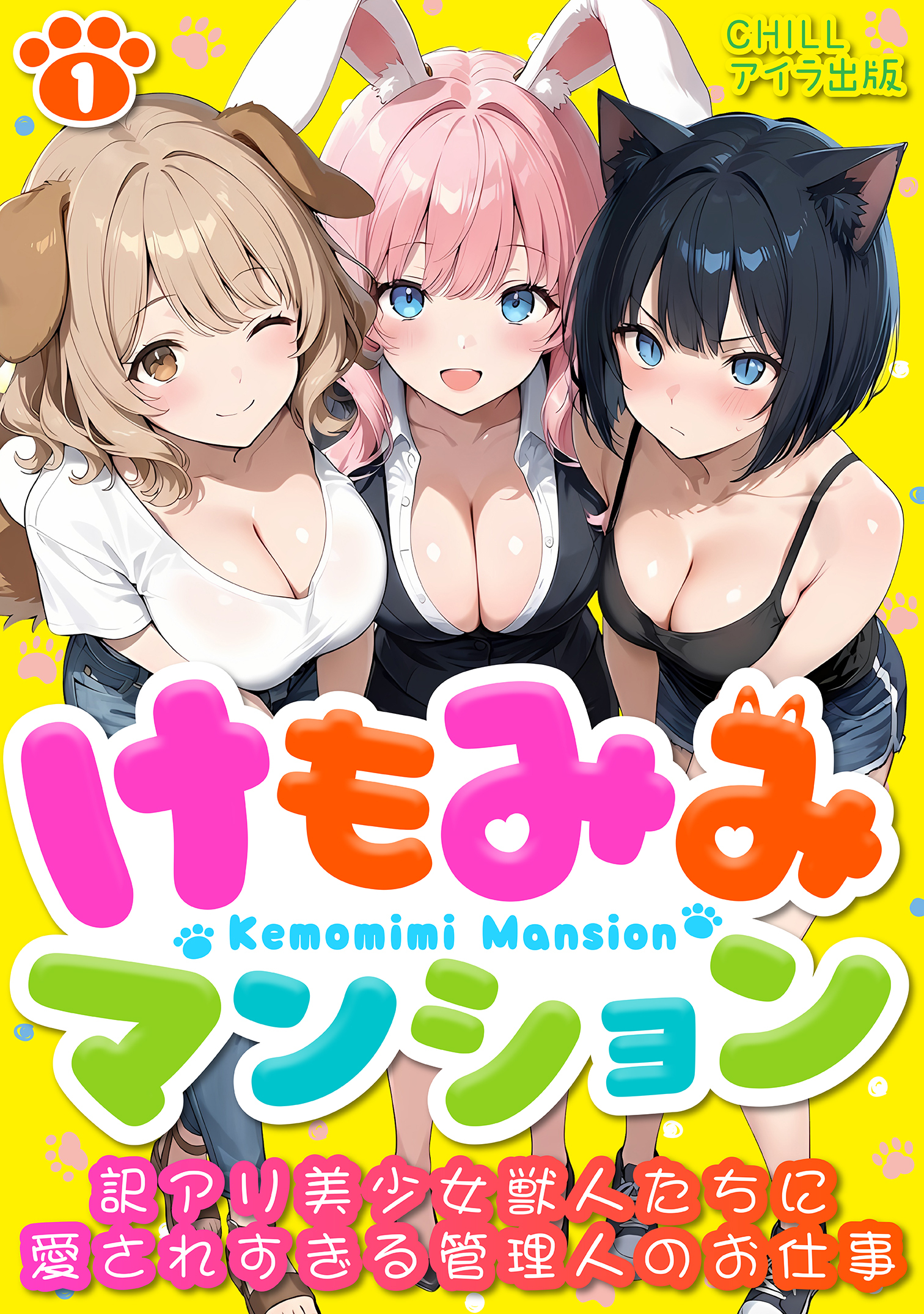 けもみみマンション ～訳アリ美少女獣人たちに愛されすぎる管理人のお仕事～（フルカラー）　1