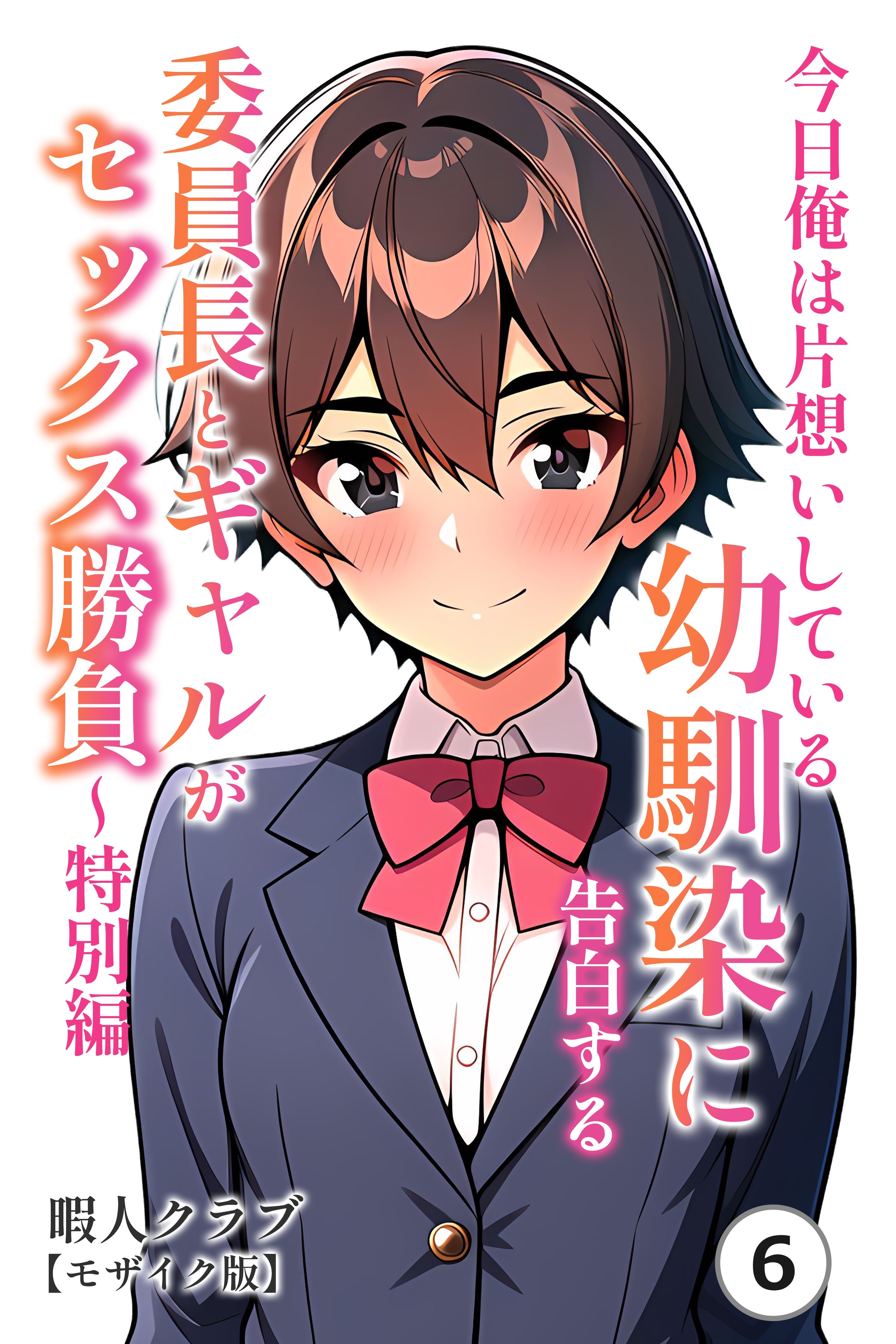 今日俺は片想いしている幼馴染に告白する・委員長とギャルがセックス勝負～特別編(単話)【モザイク版】