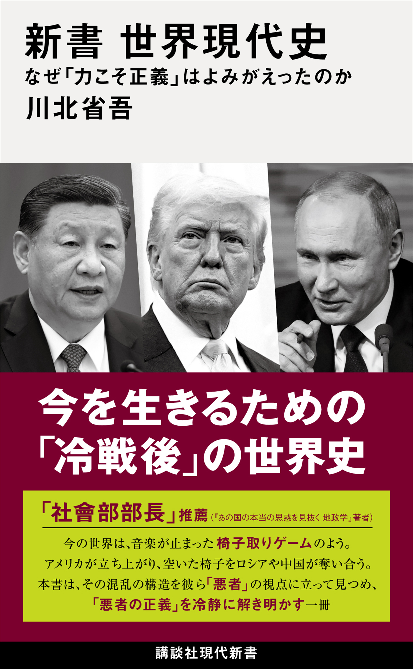 新書　世界現代史　なぜ「力こそ正義」はよみがえったのか