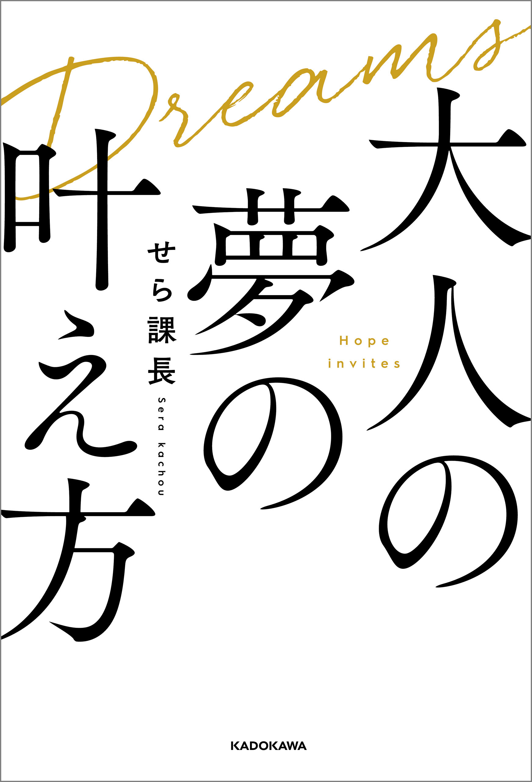 大人の夢の叶え方