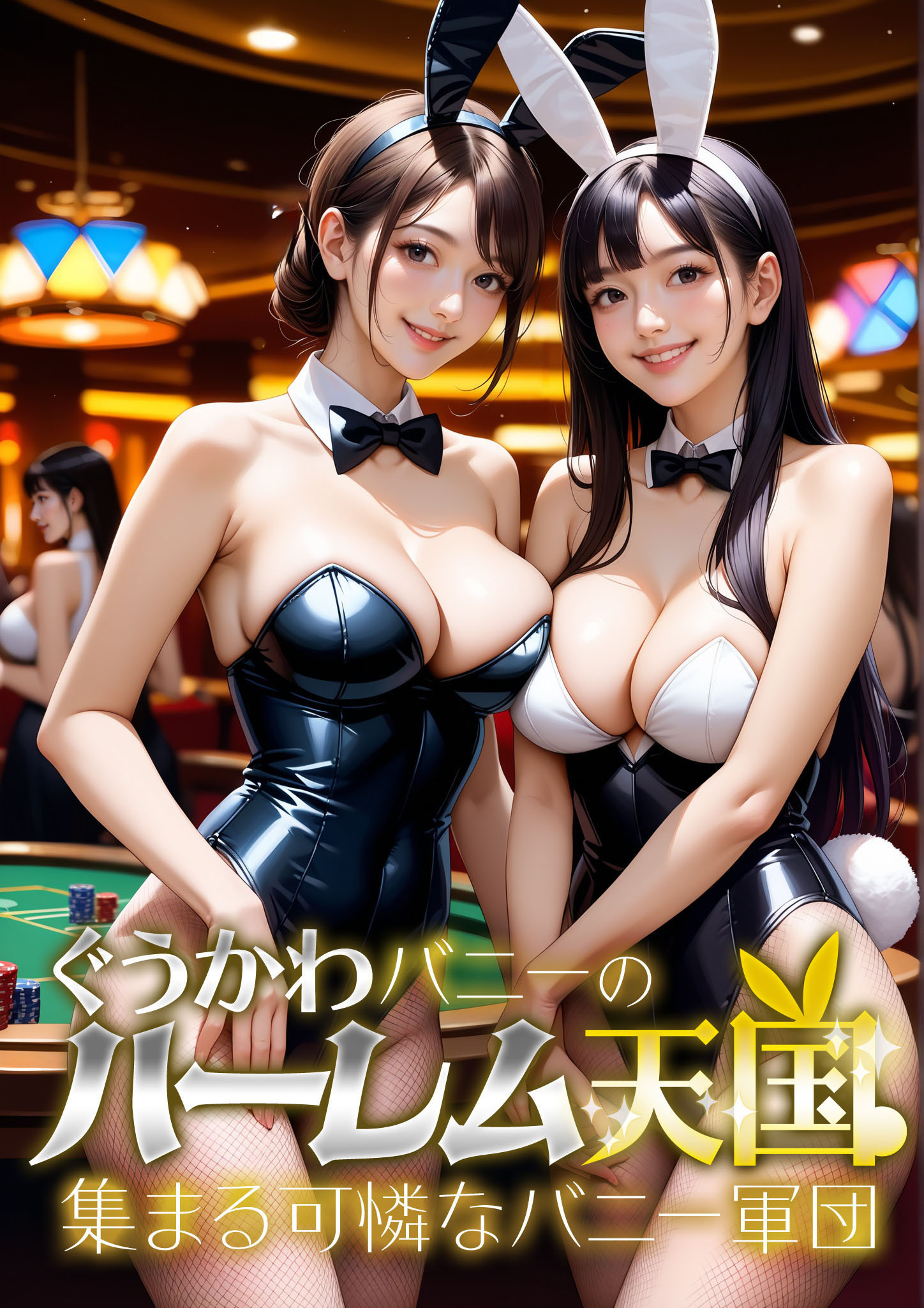 ぐうかわバニーのハーレム天国 ～集まる可憐なバニー軍団～