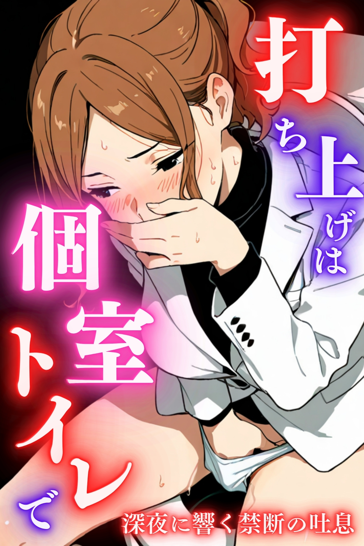 打ち上げは個室トイレで