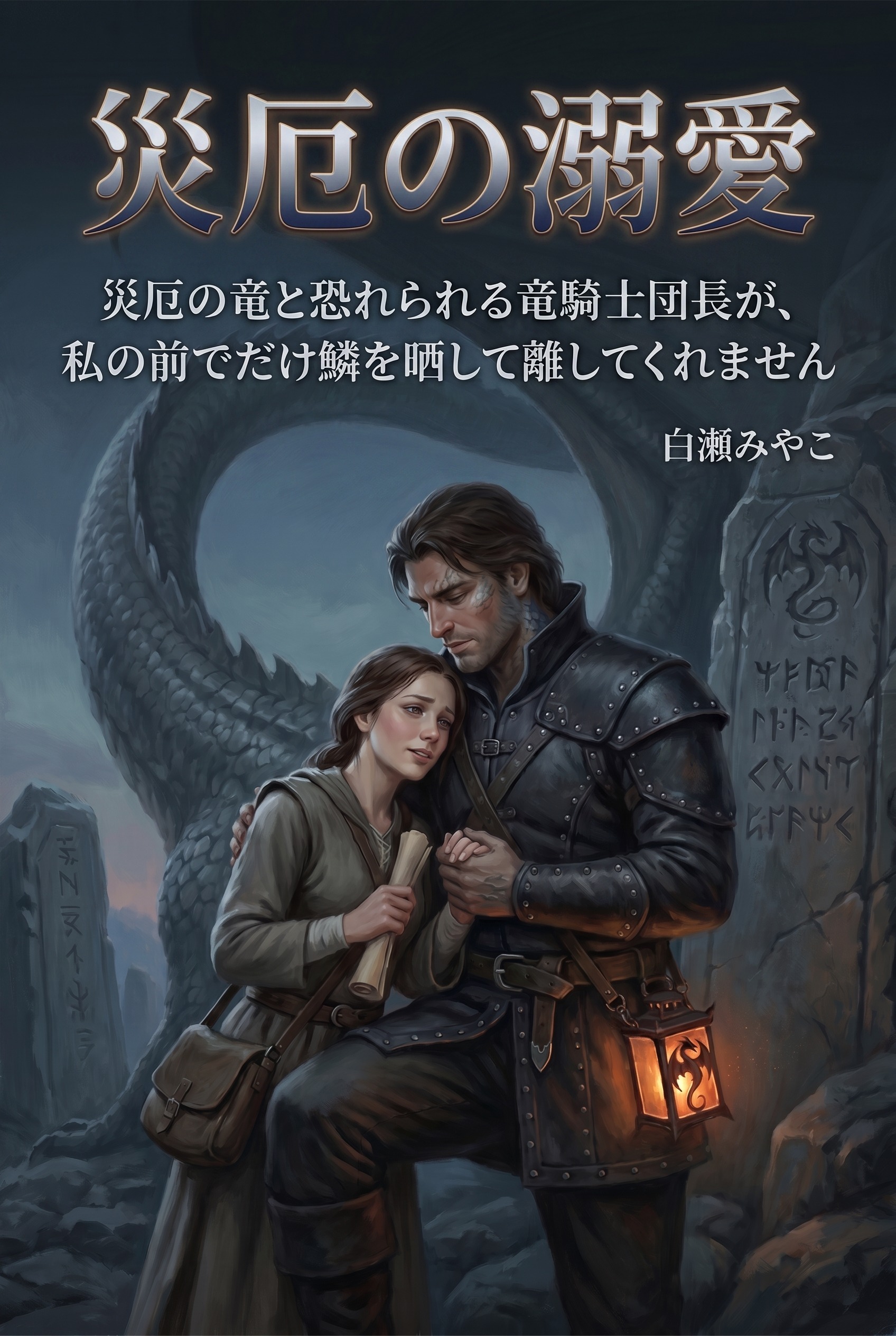 災厄の竜と恐れられる竜騎士団長が、私の前でだけ鱗を晒して離してくれません