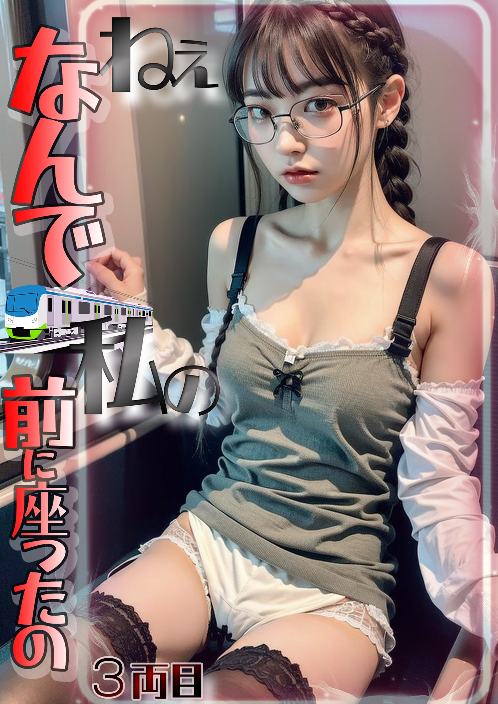 ねぇなんで私の前に座ったの　３両目