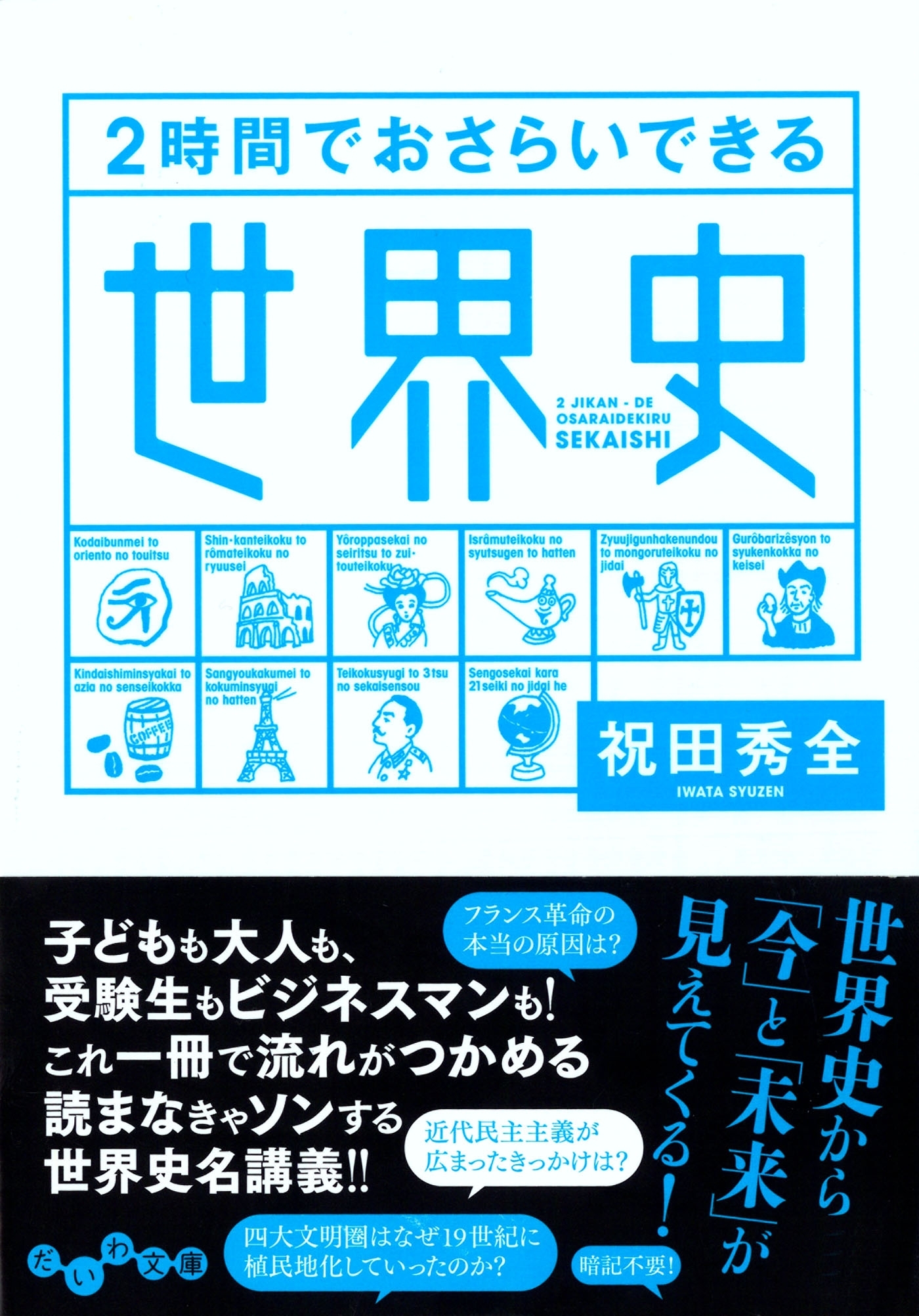 ２時間でおさらいできる世界史