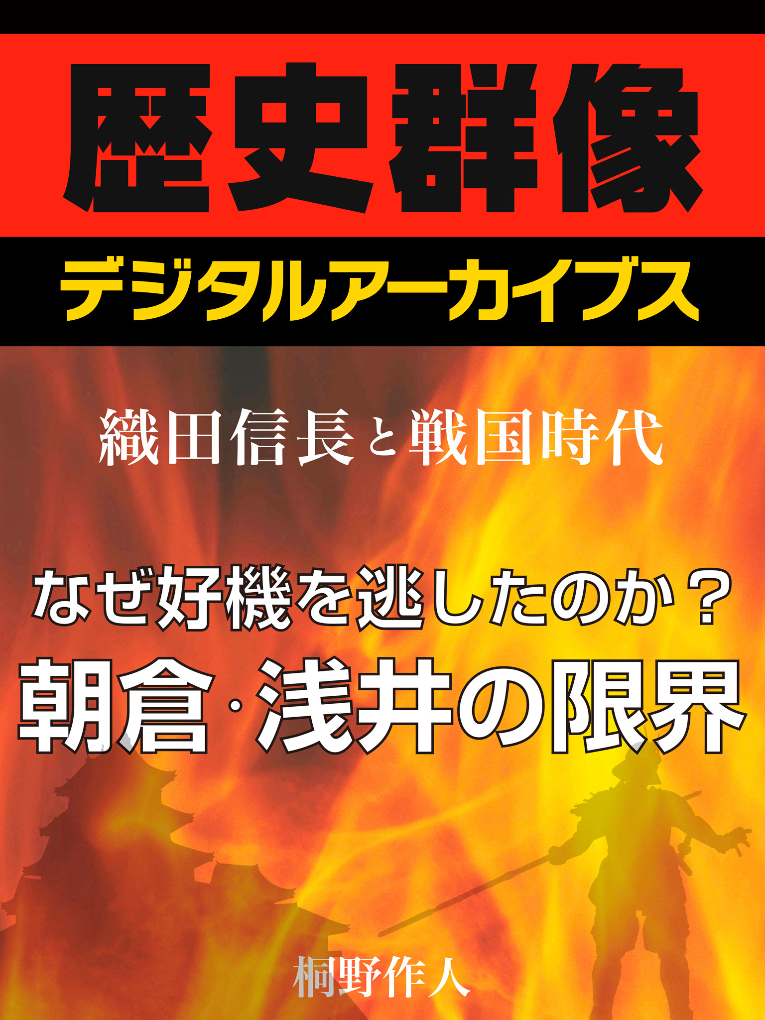 ＜織田信長と戦国時代＞なぜ好機を逃したのか？朝倉・浅井の限界