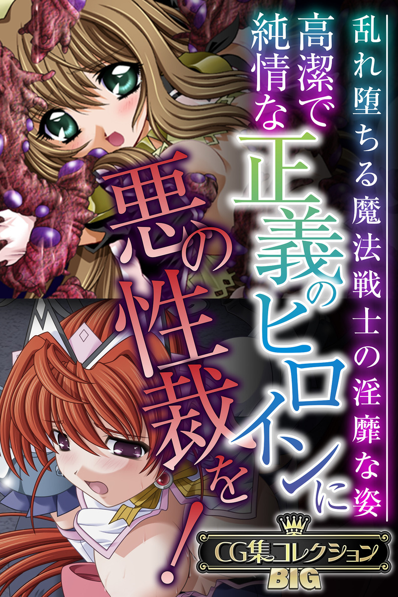 高潔で純情な正義のヒロインに悪の性裁を！ ～乱れ堕ちる魔法戦士の淫靡な姿～【CG集コレクションBIG】