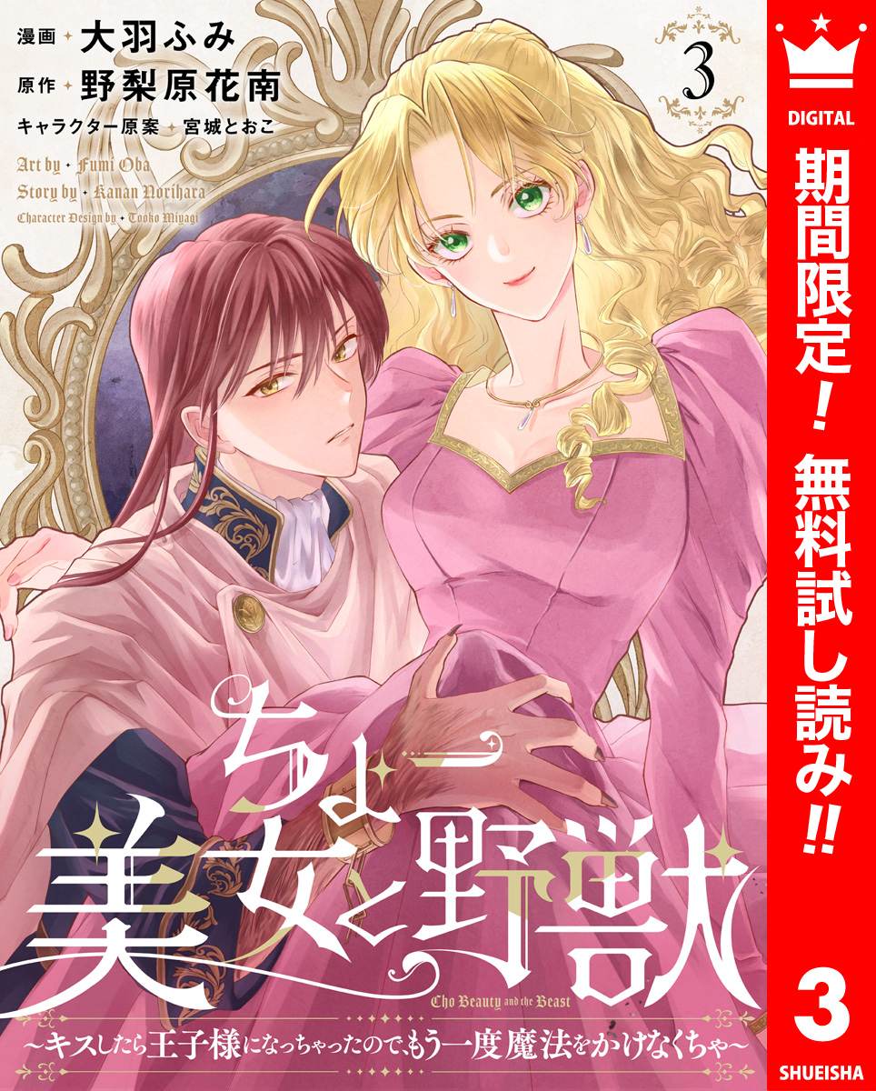 ちょー美女と野獣～キスしたら王子様になっちゃったので、もう一度魔法をかけなくちゃ～【期間限定無料】 3