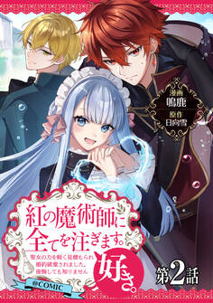 【単話版】紅の魔術師に全てを注ぎます。好き。@COMIC 第2話~聖女の力を軽く見積もられ婚約破棄されました。後悔しても知りません~