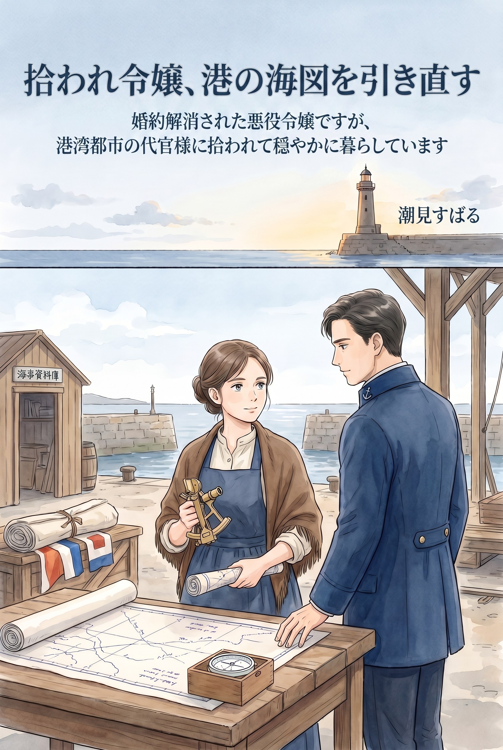 婚約解消された悪役令嬢ですが、港湾都市の代官様に拾われて穏やかに暮らしています