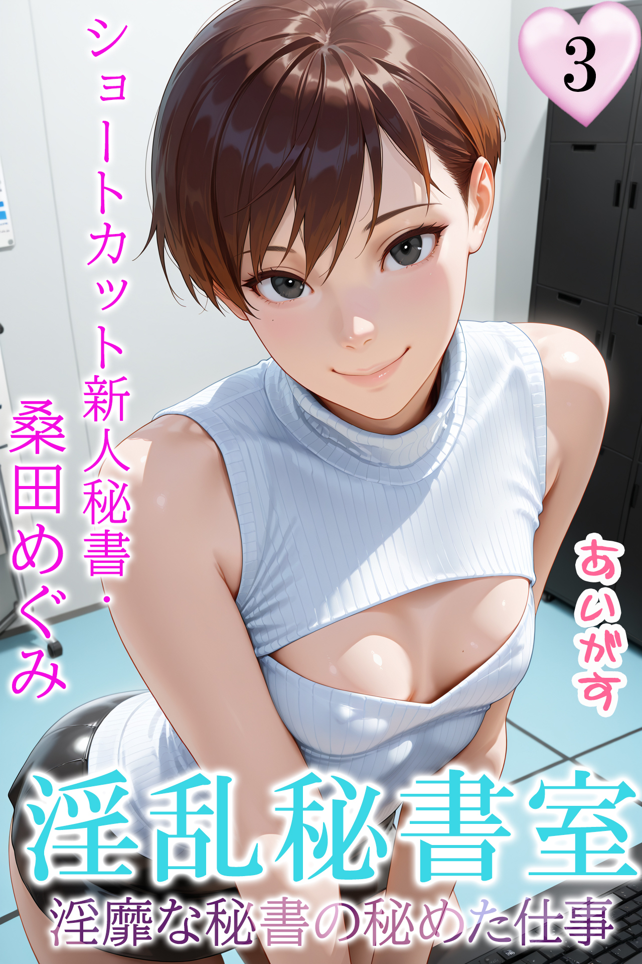 淫乱秘書室　淫靡な役員秘書の秘めた仕事３　ショートカット新人秘書・桑田めぐみ