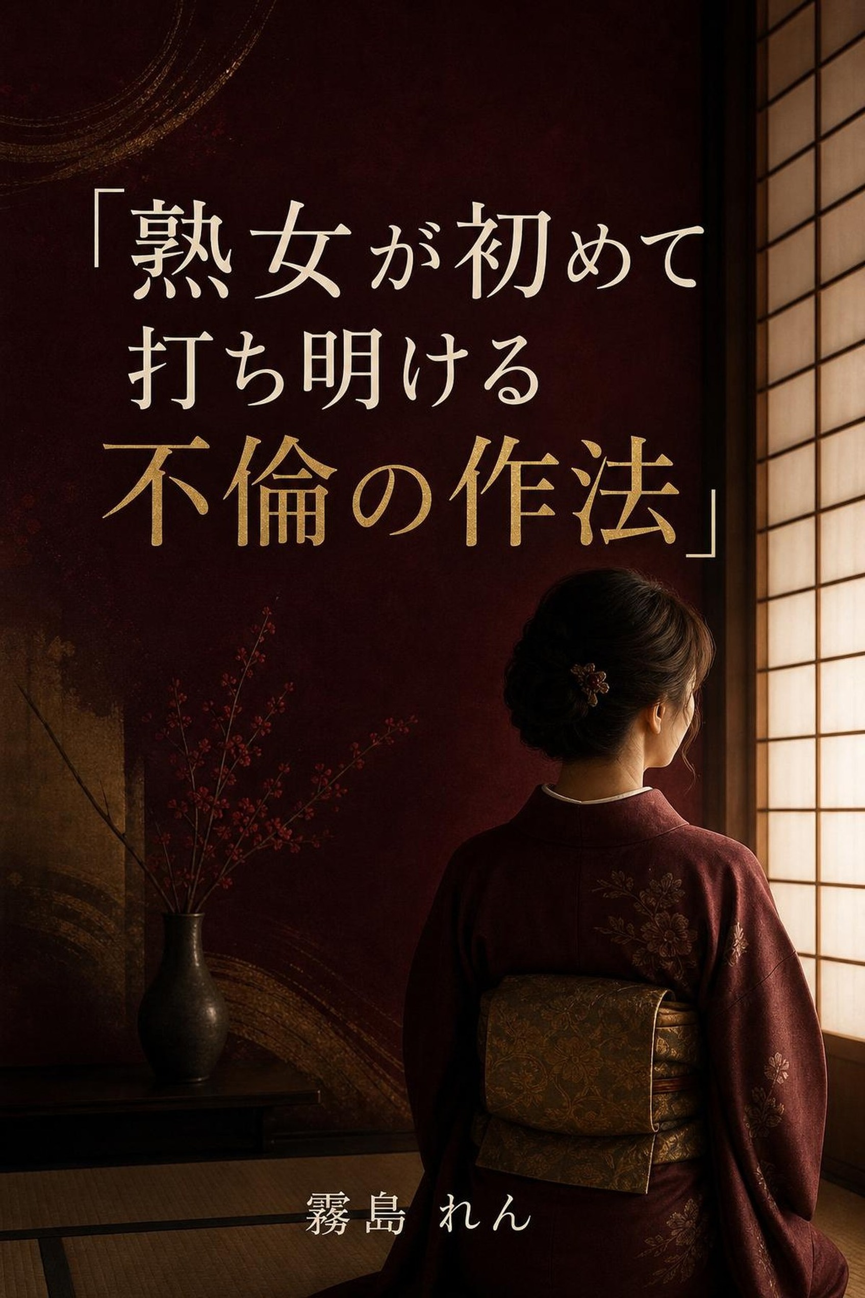 熟女が初めて打ち明ける不倫の作法