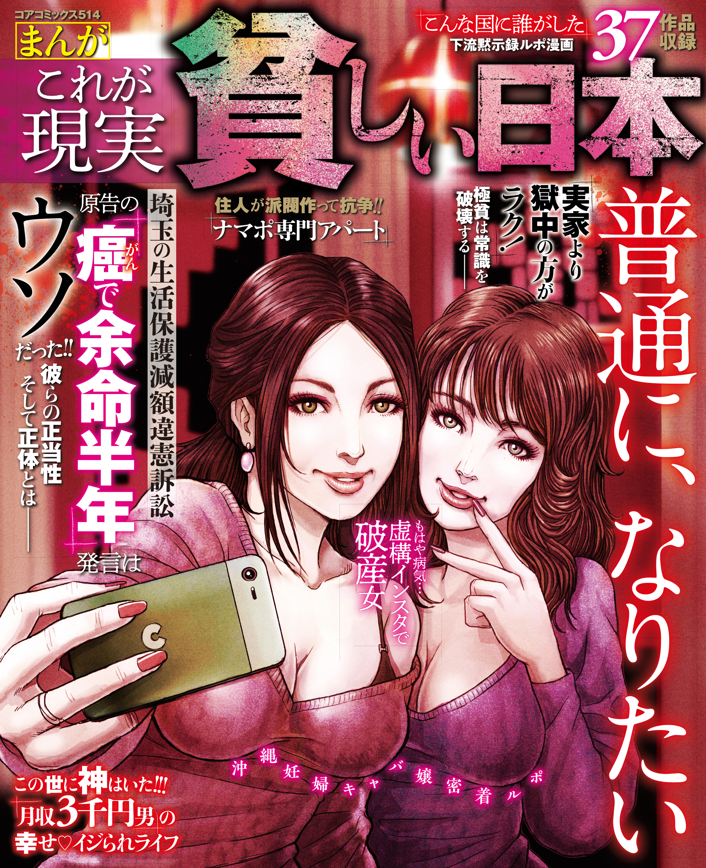 まんがこれが現実 貧しい日本 普通に、なりたい