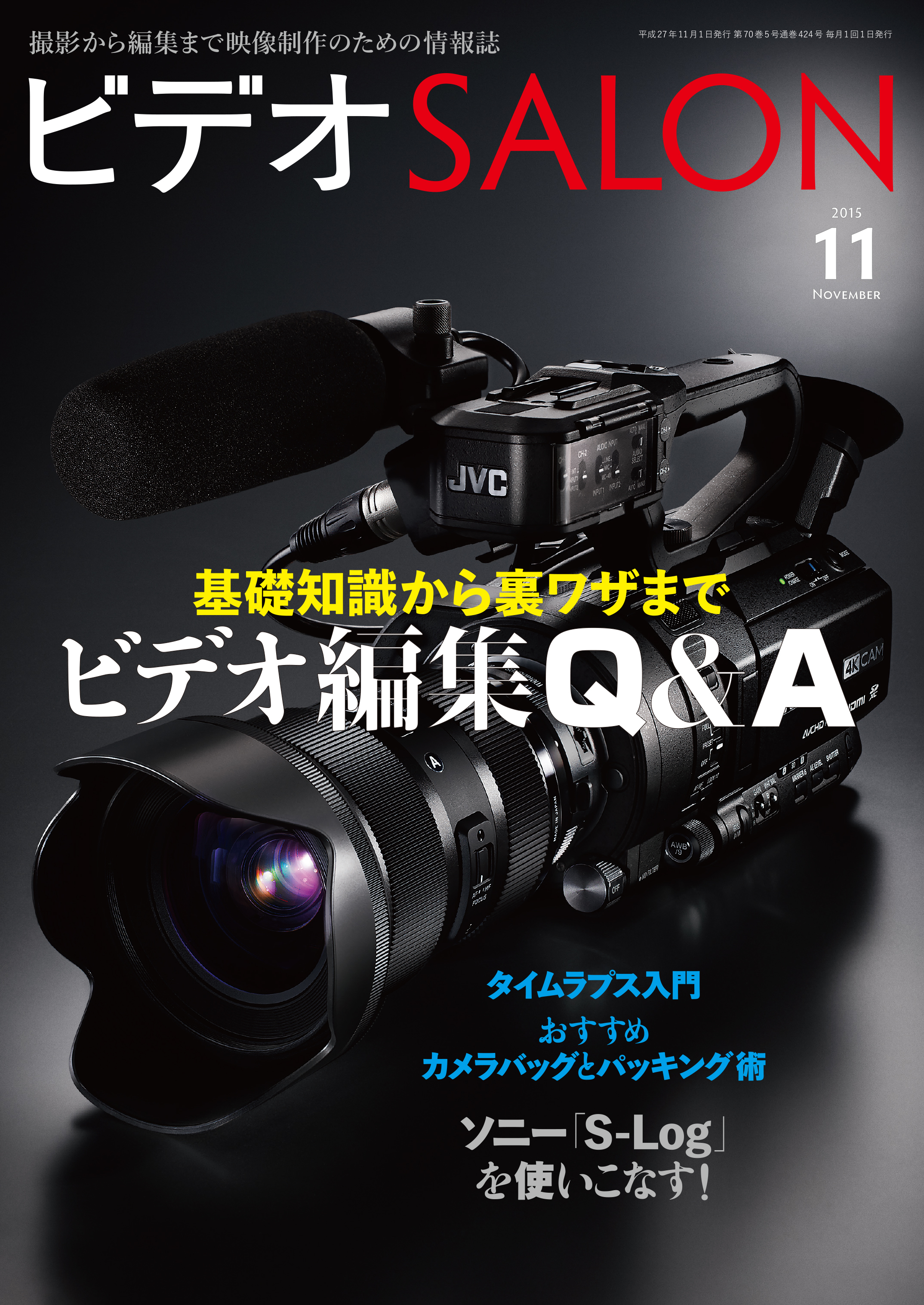 ビデオ SALON (サロン) 2015年 11月号