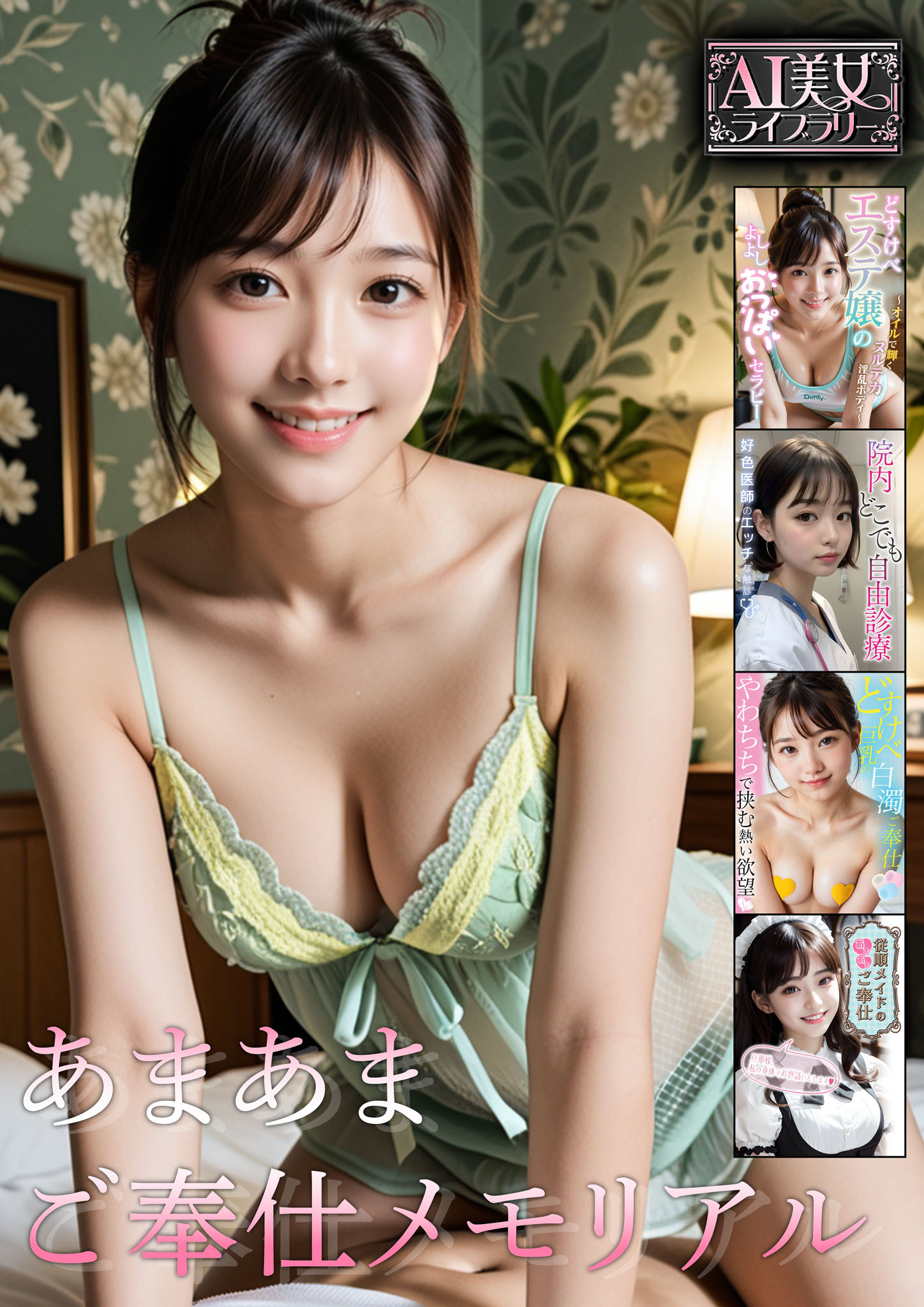 あまあまご奉仕メモリアル【AI美女ライブラリー】