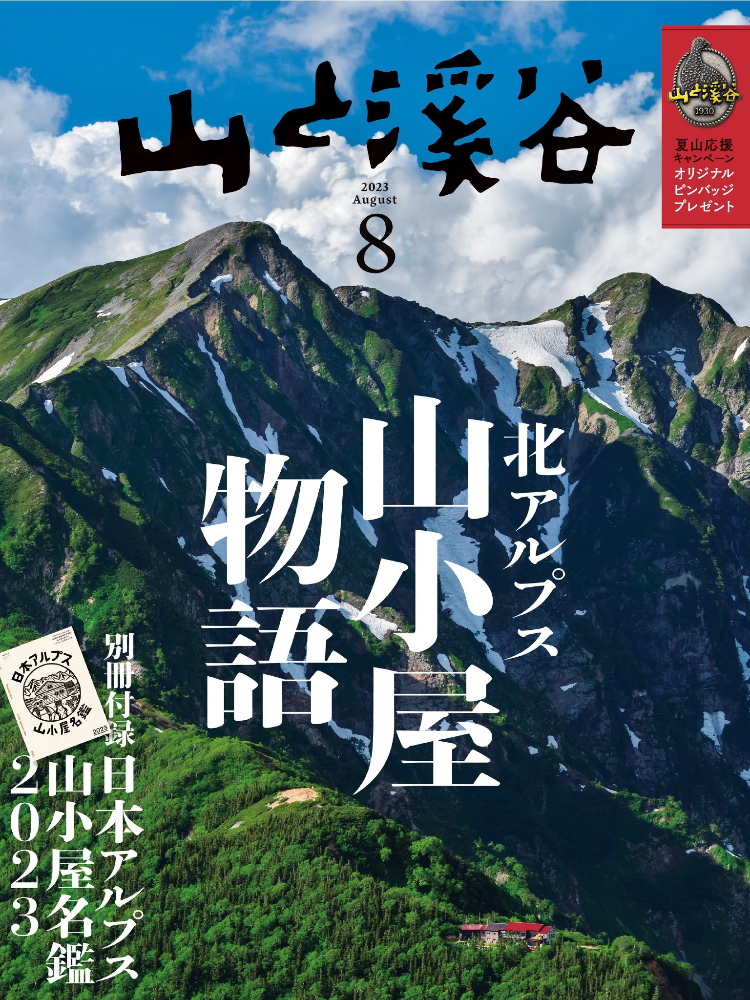 山と溪谷 2023年 8月号[雑誌]