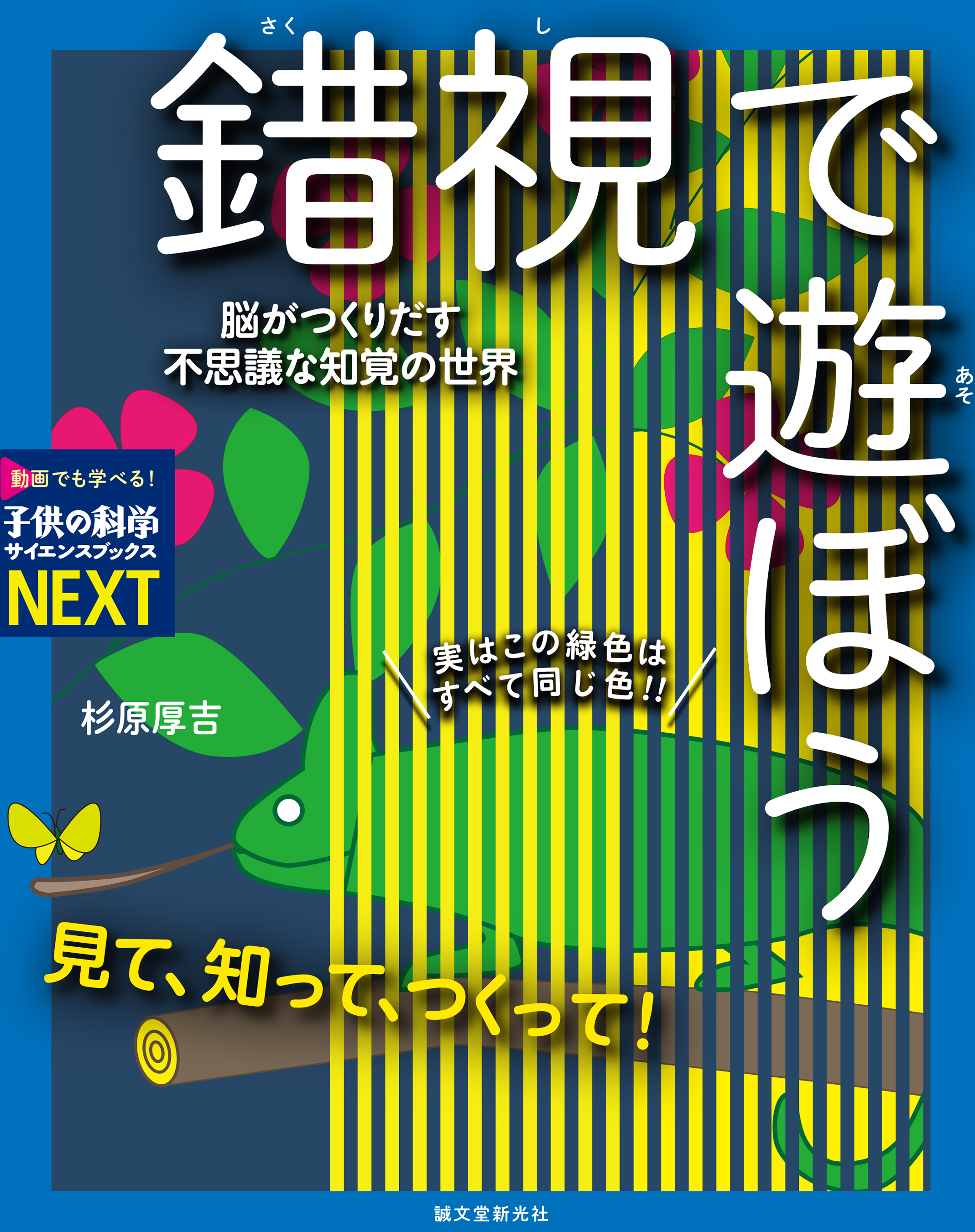 見て、知って、つくって！ 錯視で遊ぼう