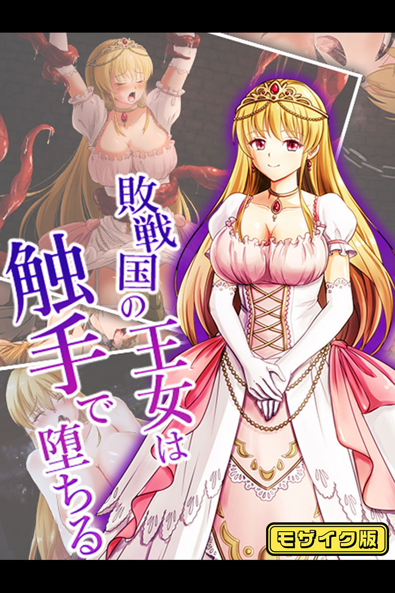 敗戦国の王女は触手で堕ちる モザイク版