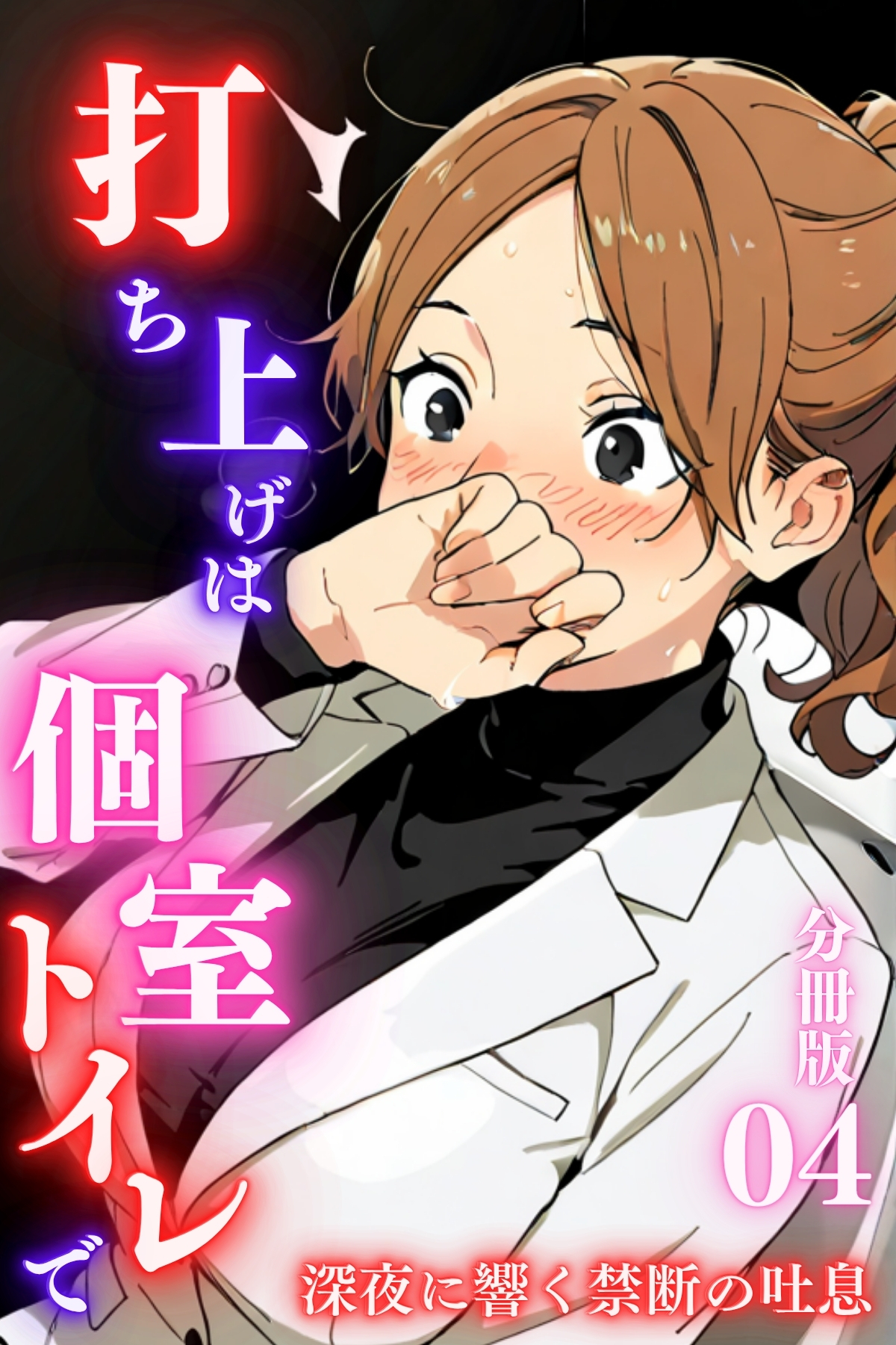 打ち上げは個室トイレで～深夜に響く禁断の吐息～＜分冊版＞