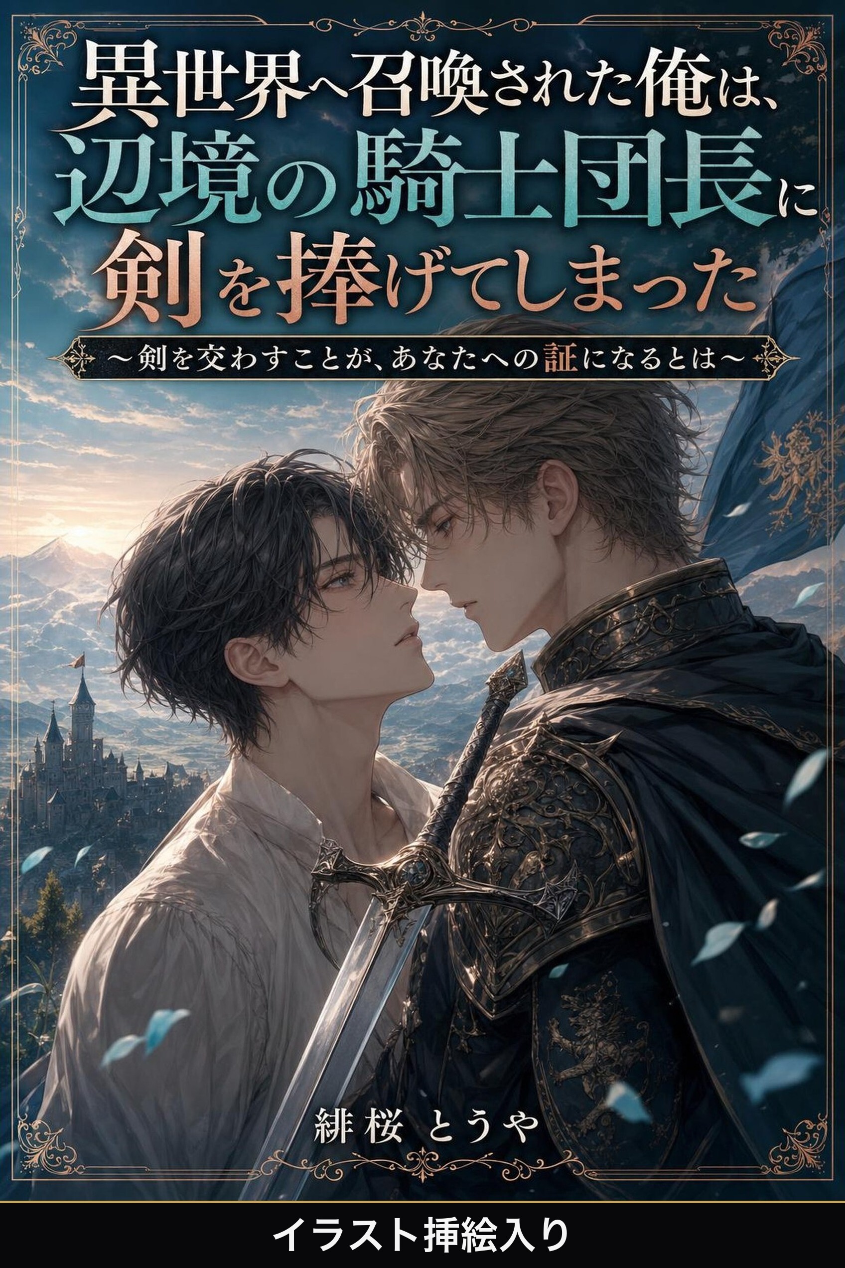 異世界へ召喚された俺は、辺境の騎士団長に剣を捧げてしまった（挿絵版）