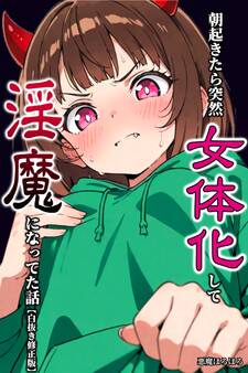 朝起きたら突然女体化して淫魔になってた話【白抜き修正版】