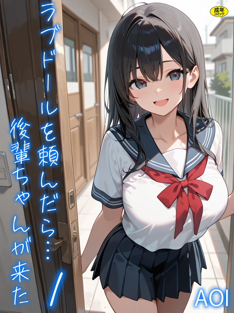 ラブドールを頼んだら…(1) 後輩ちゃんが来た【18禁】