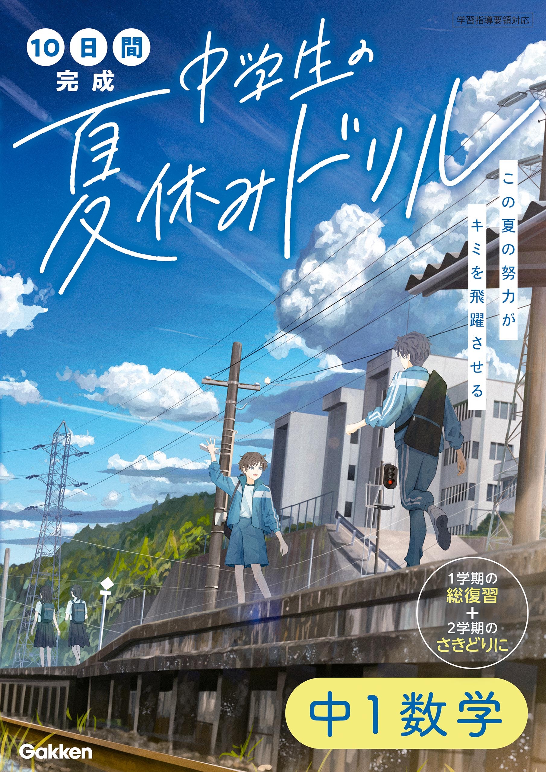 10日間完成 中学生の夏休みドリル 中1数学