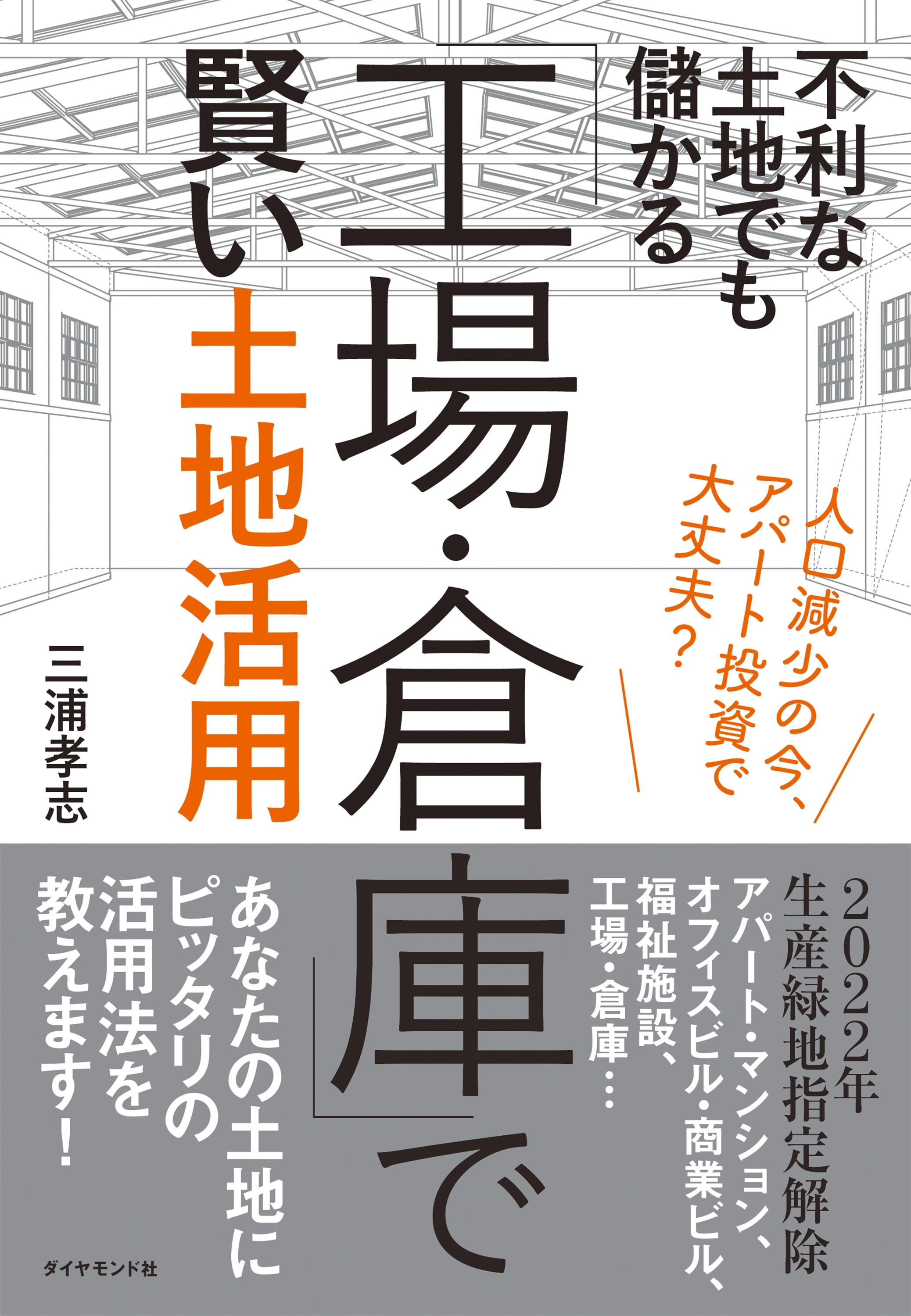 不利な土地でも儲かる 「工場・倉庫」で賢い土地活用―――人口減少の今、アパート投資で大丈夫？