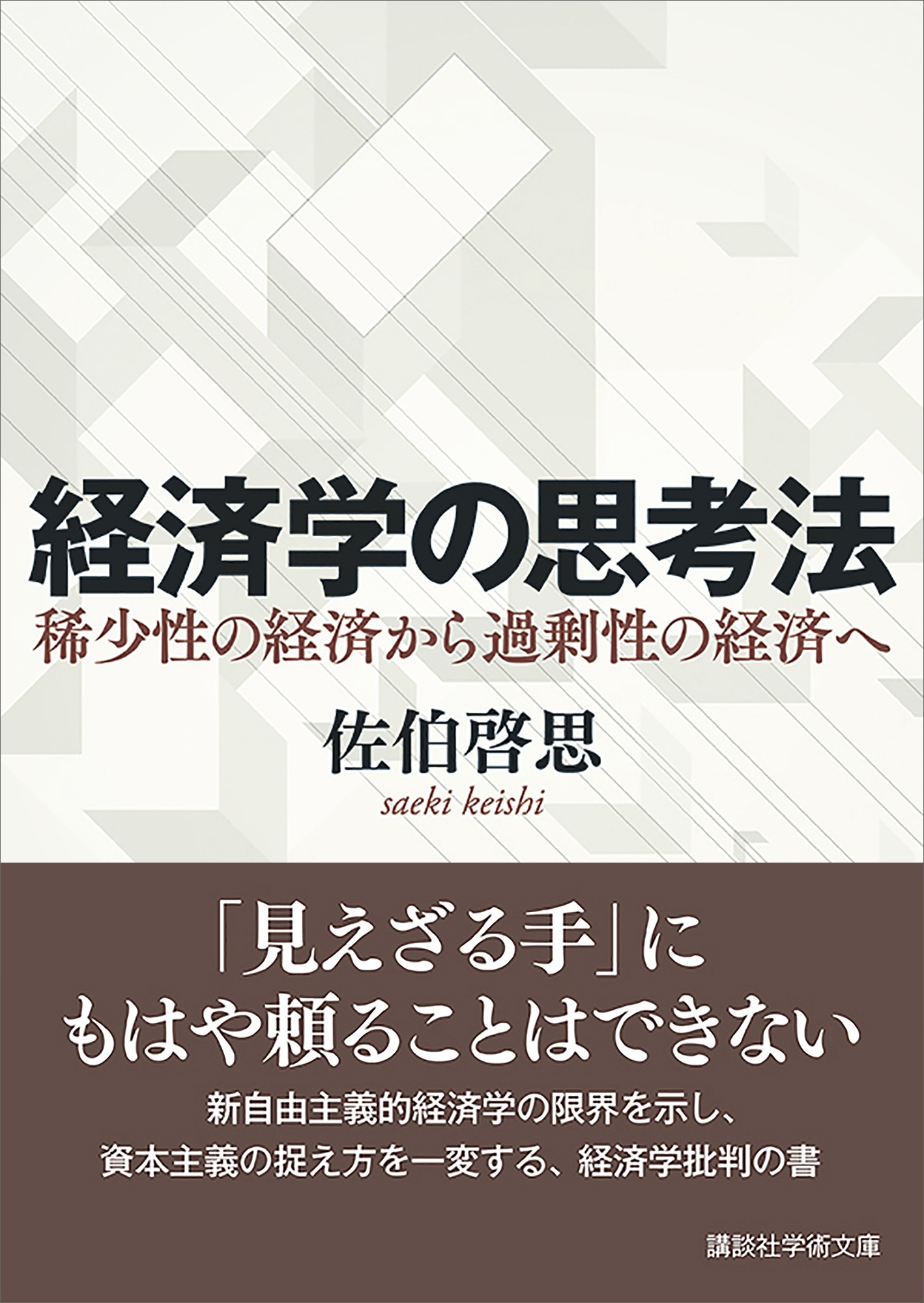 経済学の思考法　稀少性の経済から過剰性の経済へ