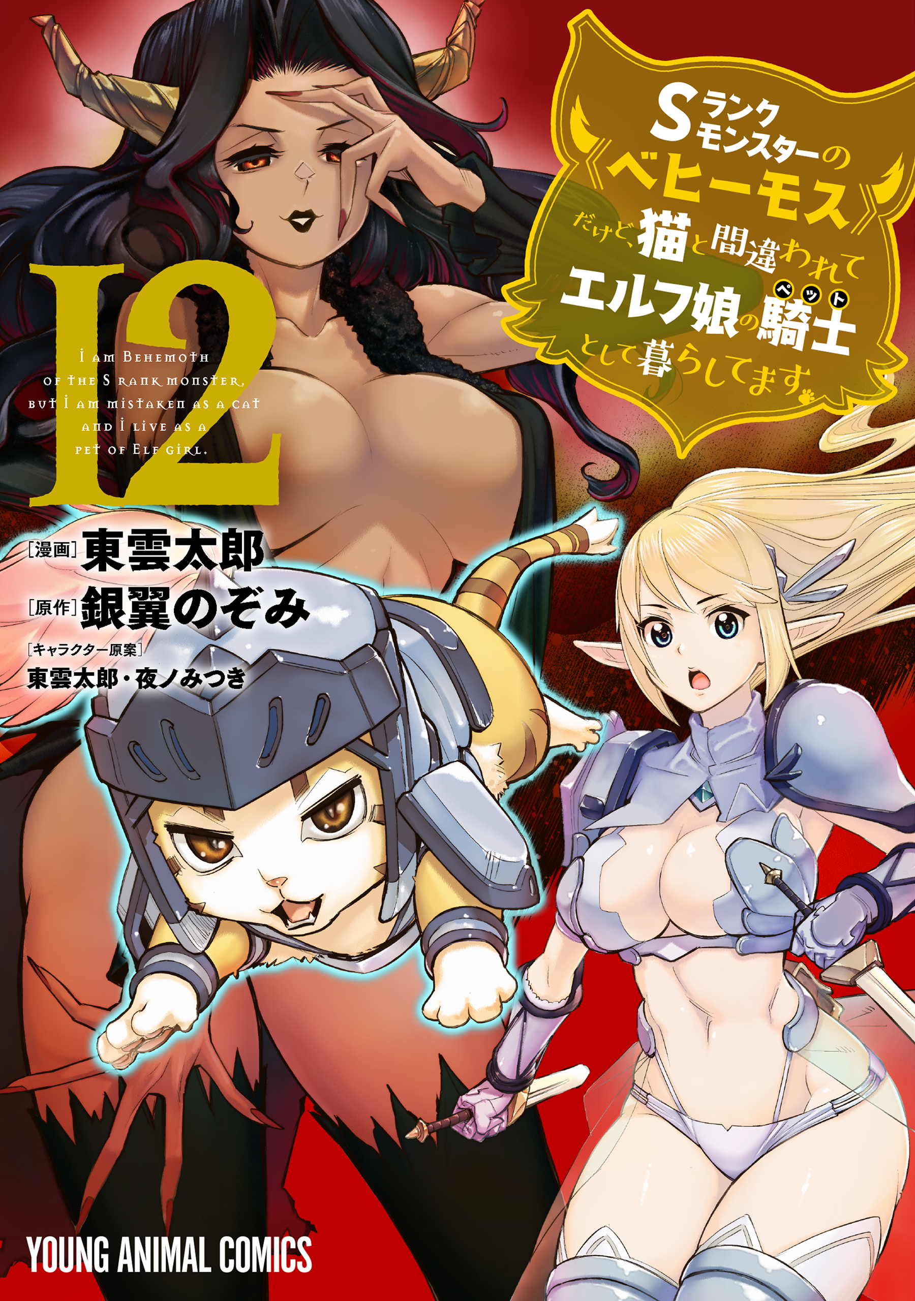 Sランクモンスターの《ベヒーモス》だけど、猫と間違われてエルフ娘の騎士(ペット)として暮らしてます（１２）