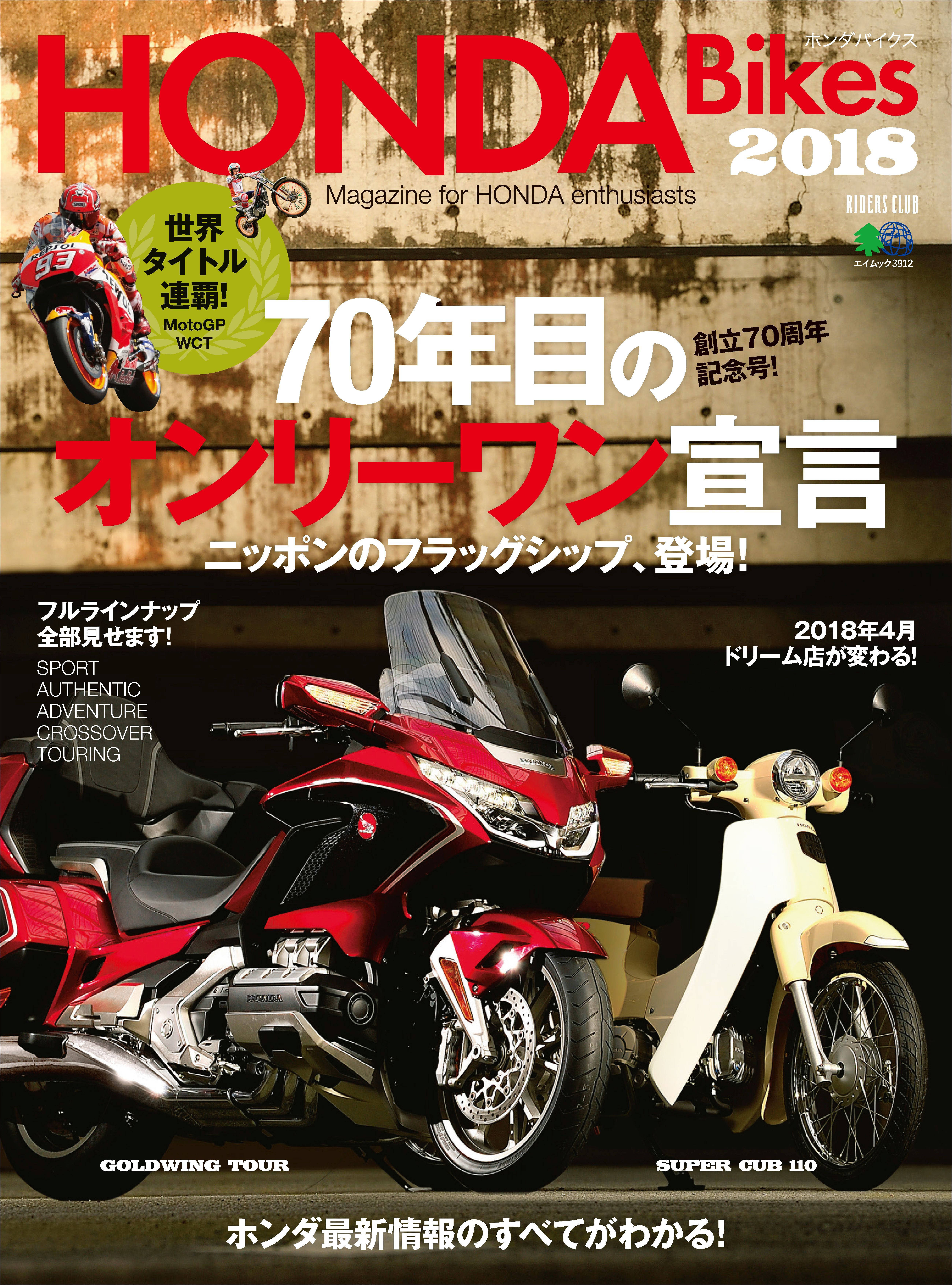 HONDA Bikes 2018