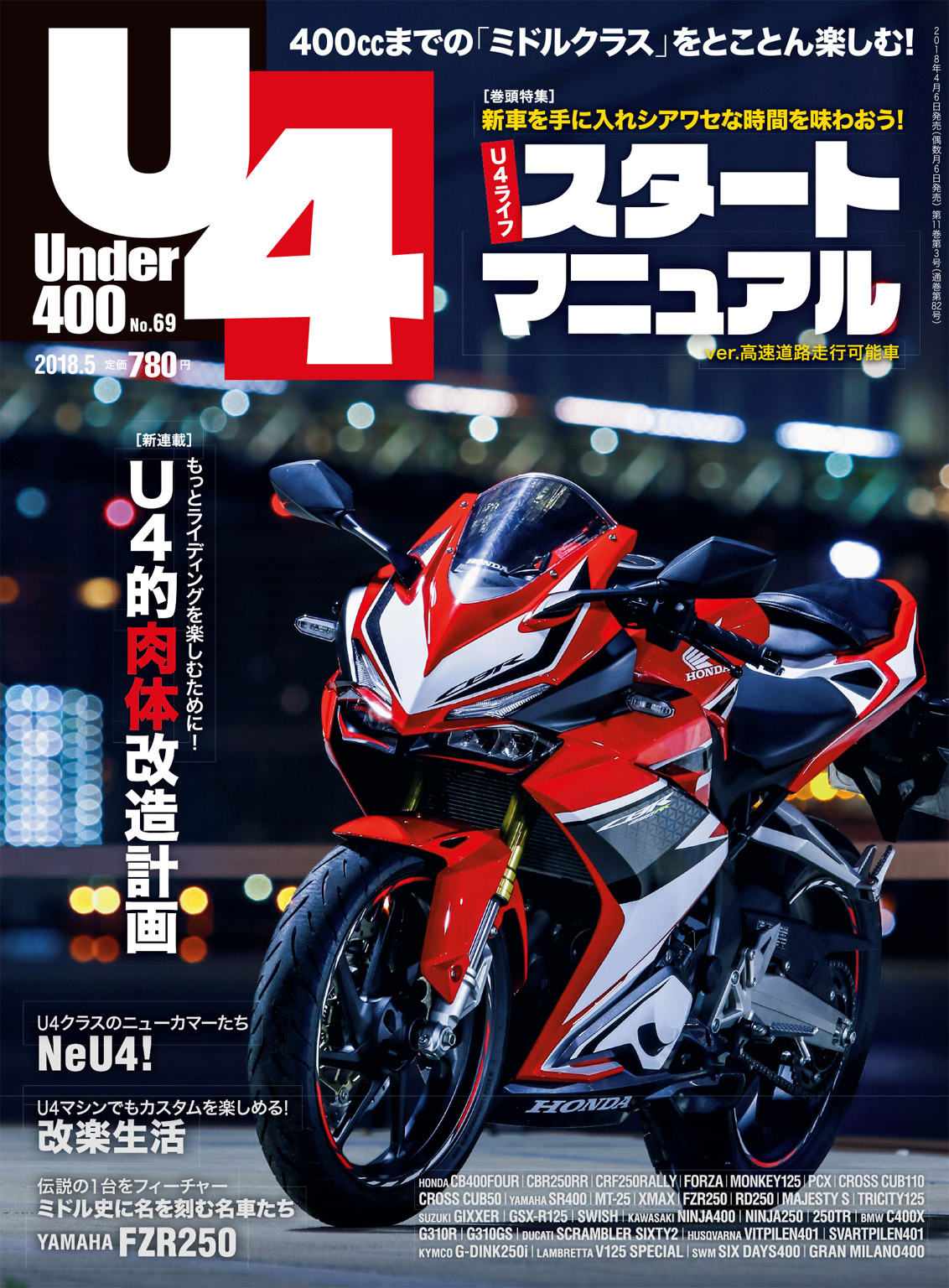 Under400 2018年5月号