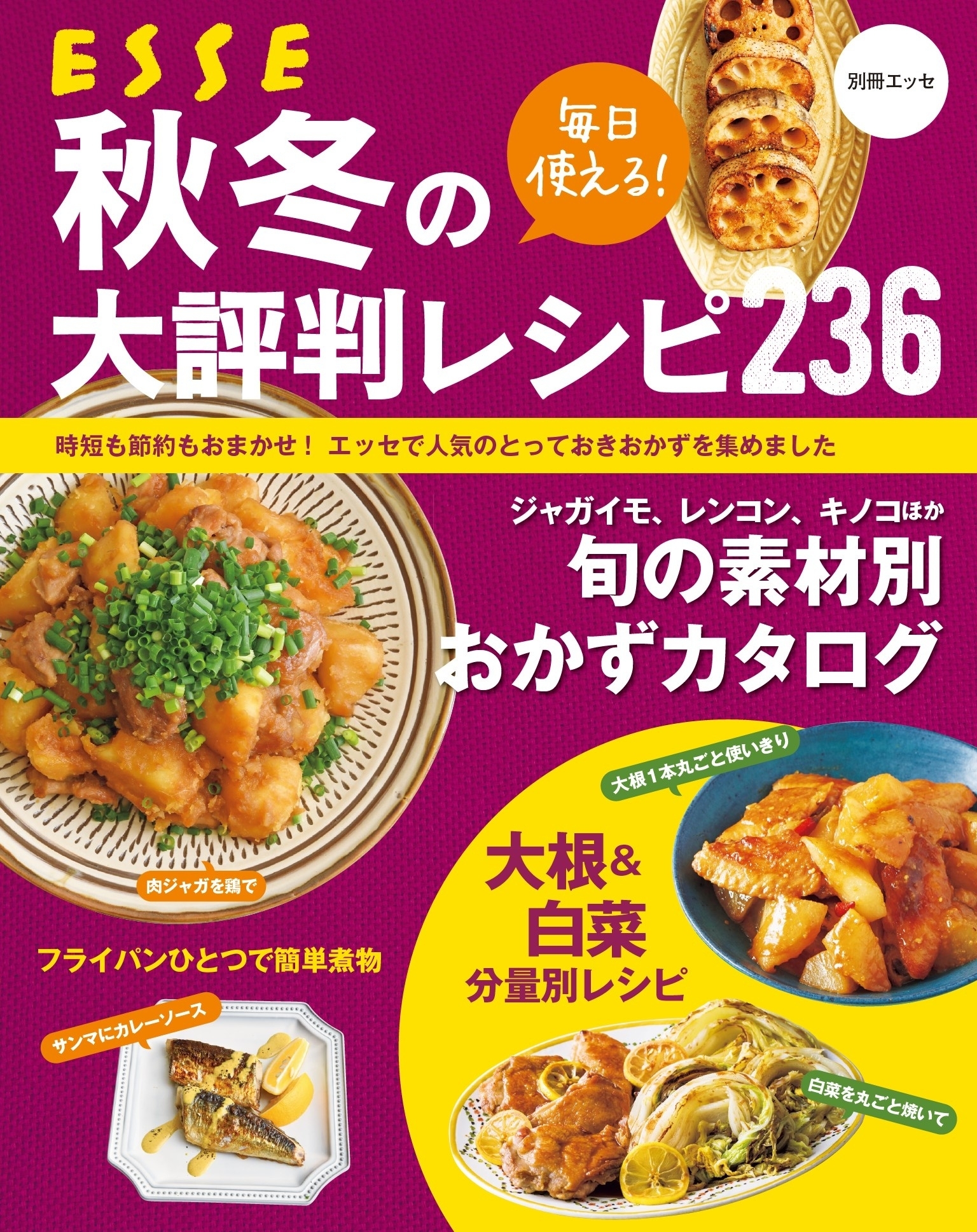 毎日使える！ 秋冬の大評判レシピ236