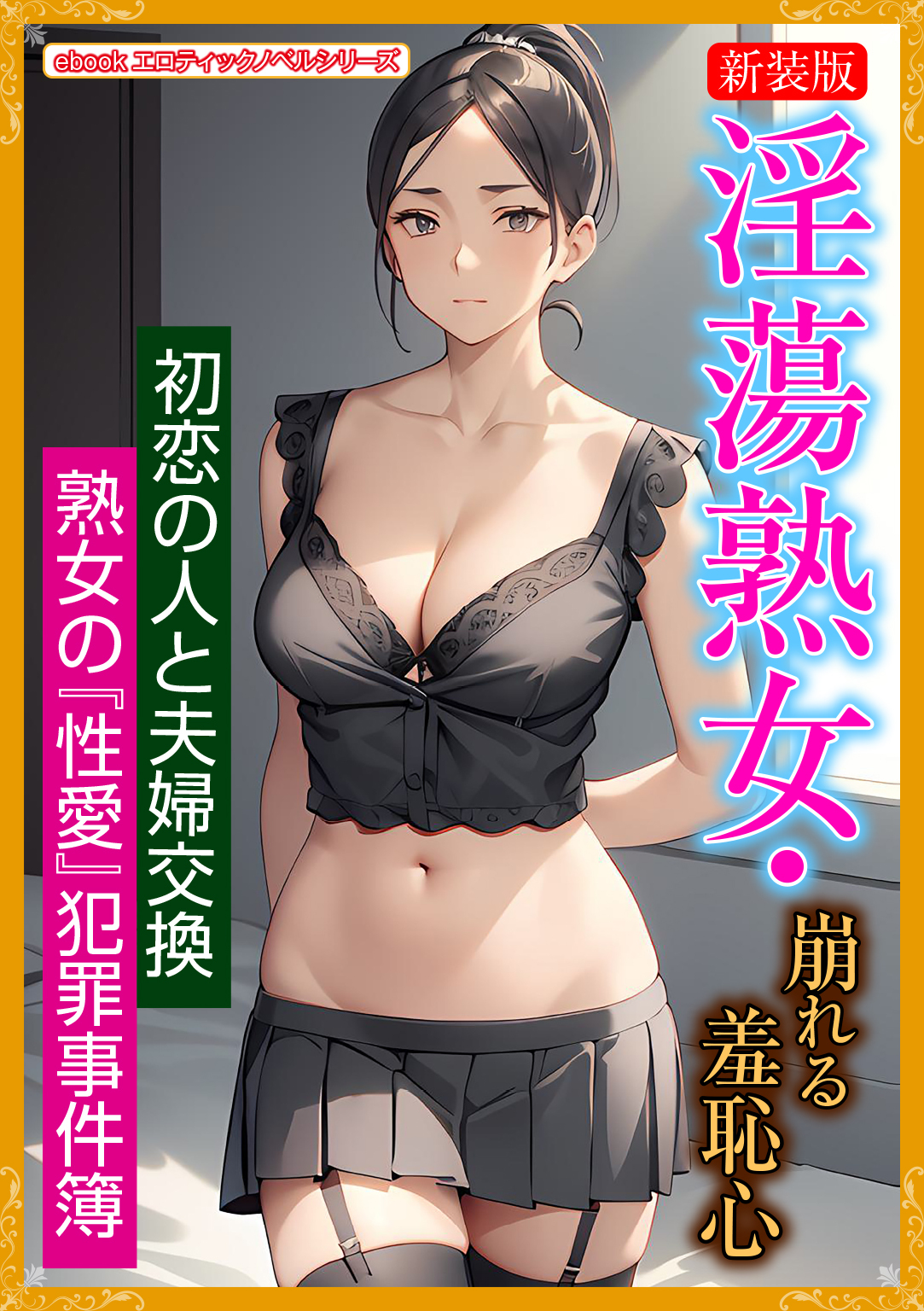 ［新装版］淫蕩熟女・崩れる羞恥心