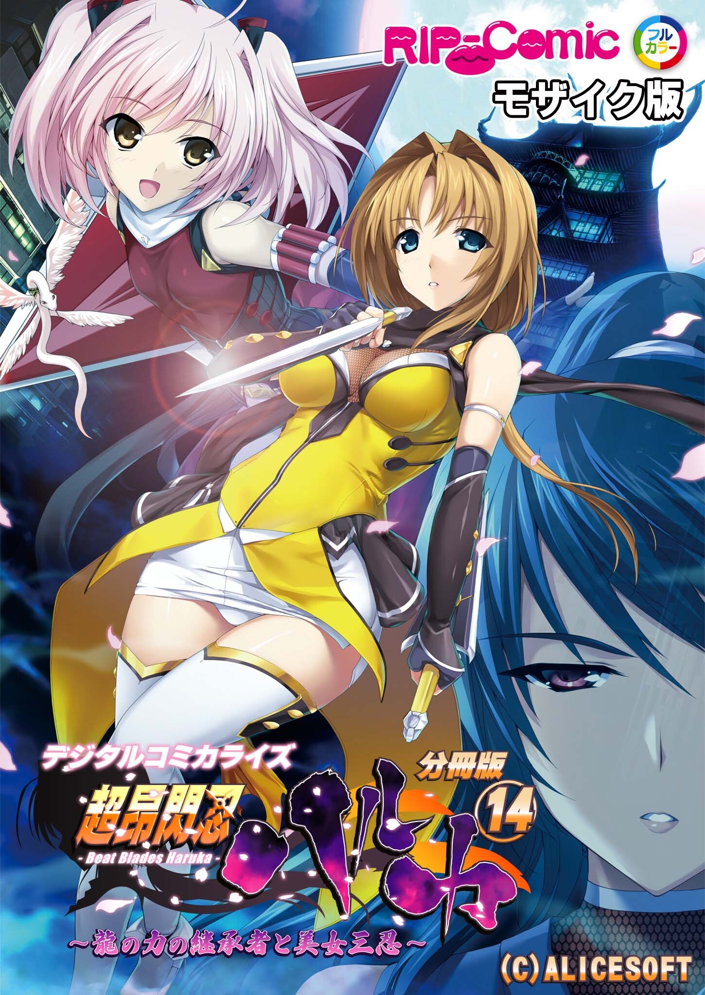 超昂閃忍ハルカ デジタルコミカライズ ～龍の力の継承者と美女三忍～ 分冊版（14） モザイク版