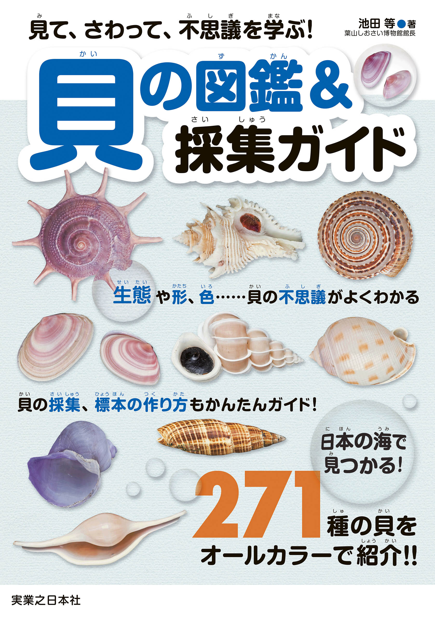 見て、さわって、不思議を学ぶ！貝の図鑑＆採集ガイド