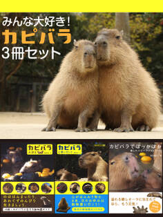 みんな大好き! カピバラ3冊セット