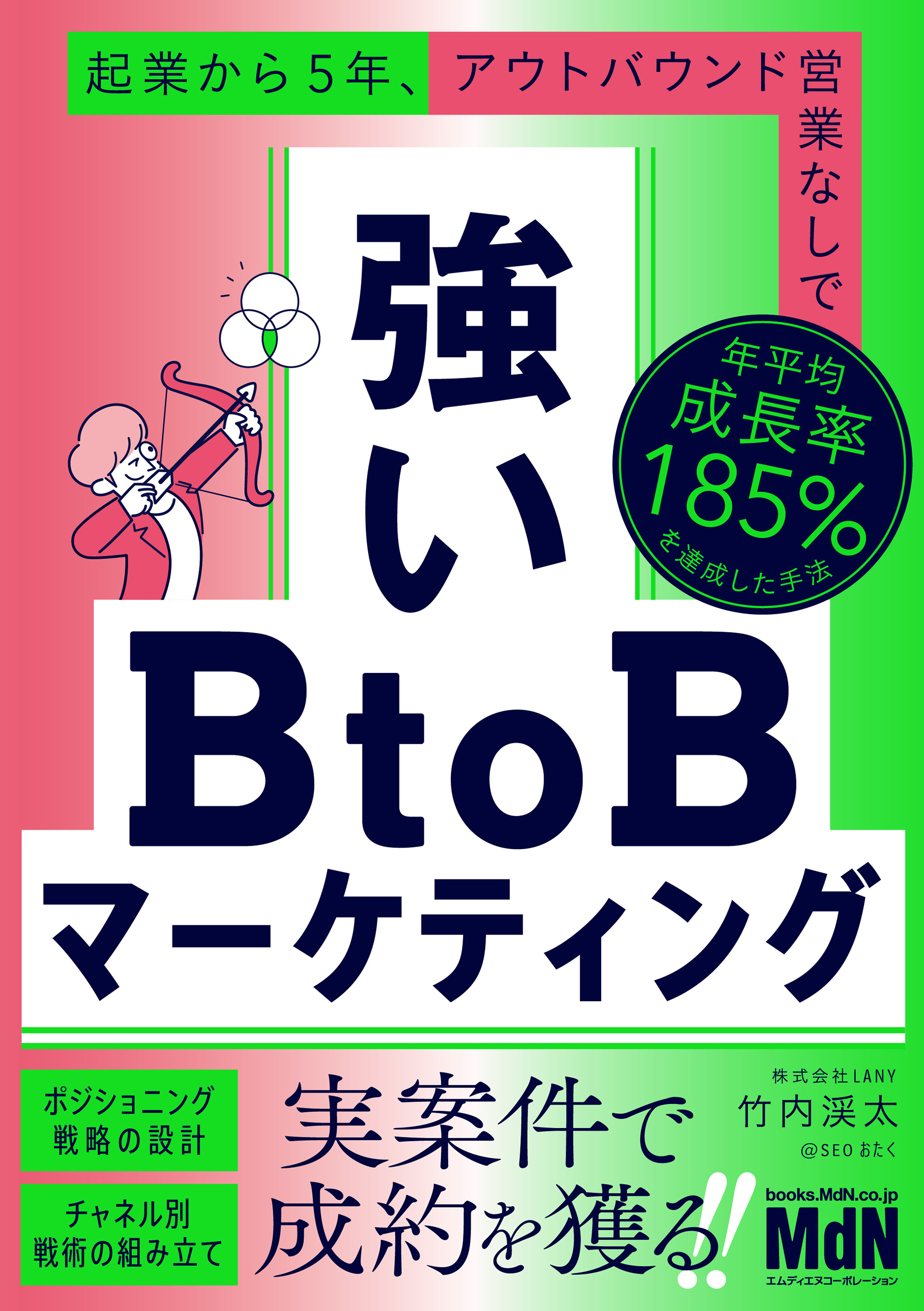 強いBtoBマーケティング　起業から5年、アウトバウンド営業なしで年平均成長率185％を達成した手法