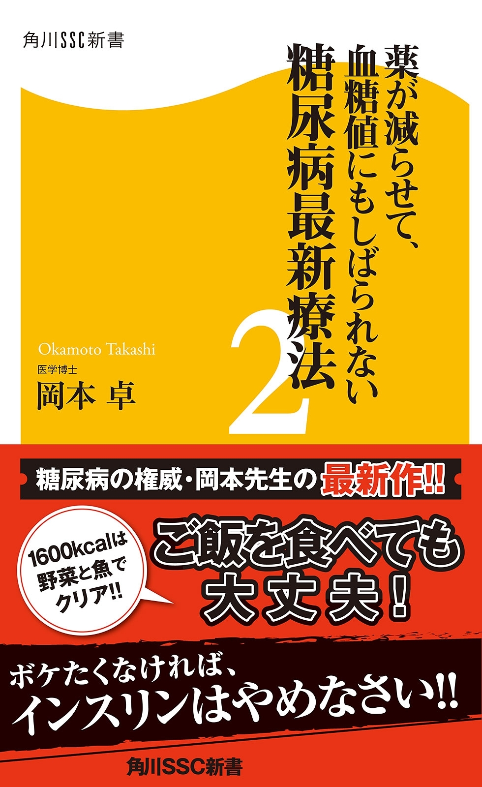 薬が減らせて、血糖値にもしばられない　糖尿病最新療法２