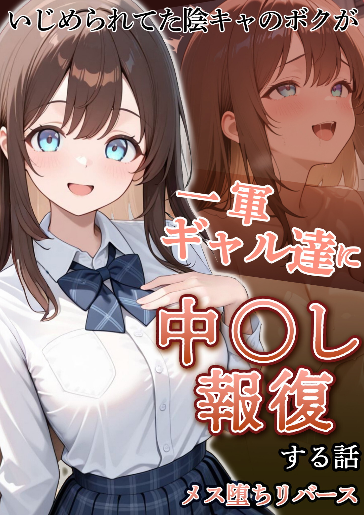 いじめられていた陰キャのボクが1軍ギャル達に中●し報復する話 メス堕ちリバース