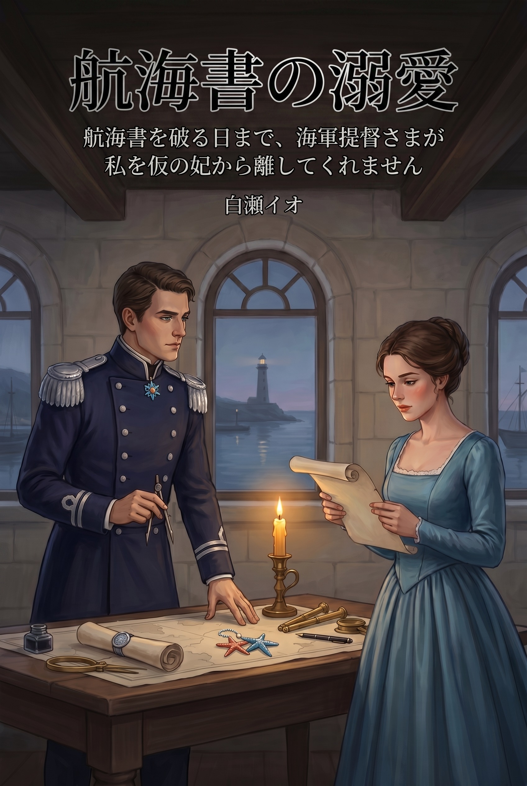 航海書を破る日まで、海軍提督さまが私を仮の妃から離してくれません