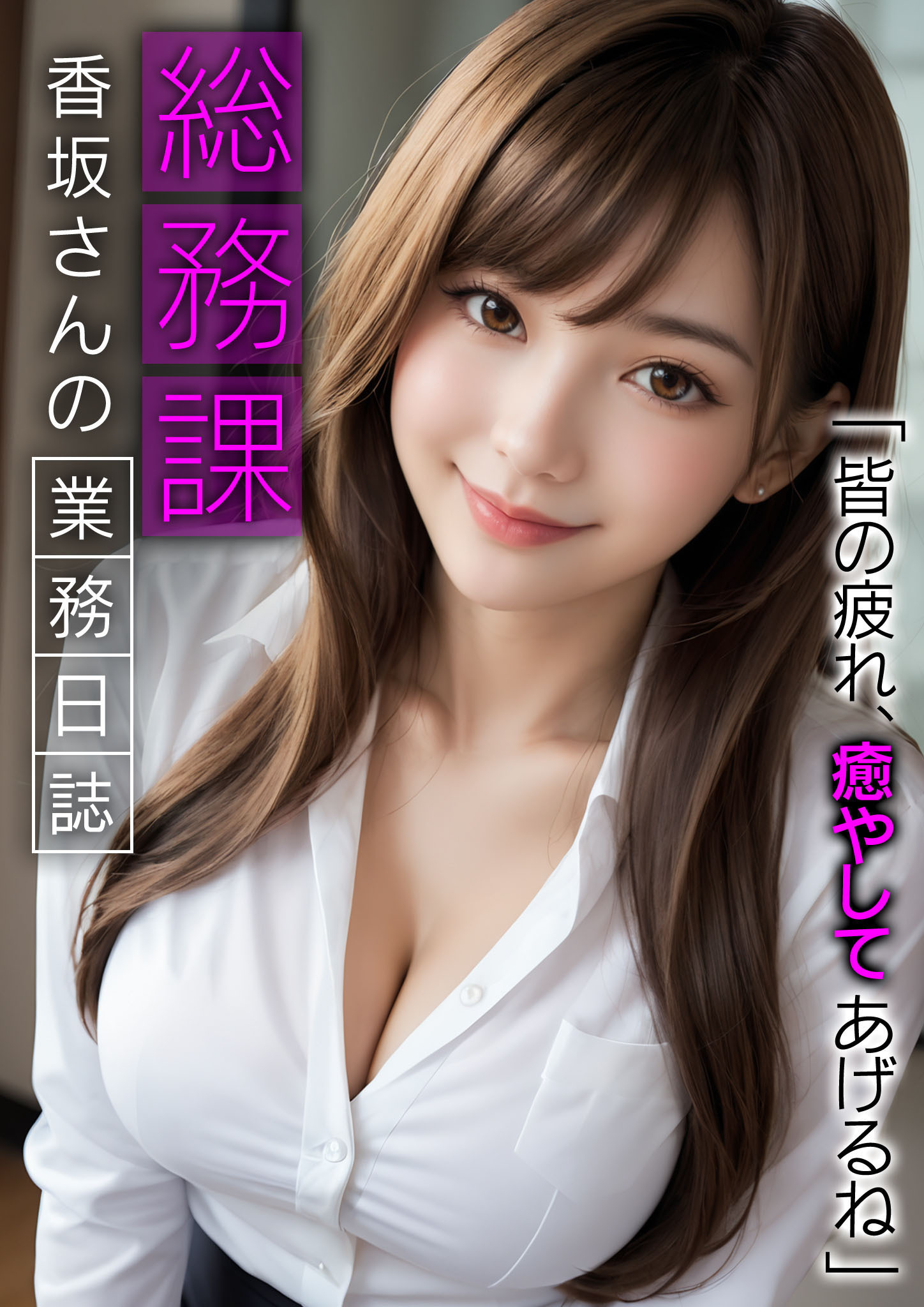 総務課香坂さんの業務日誌 ～皆の疲れ、癒やしてあげるね～