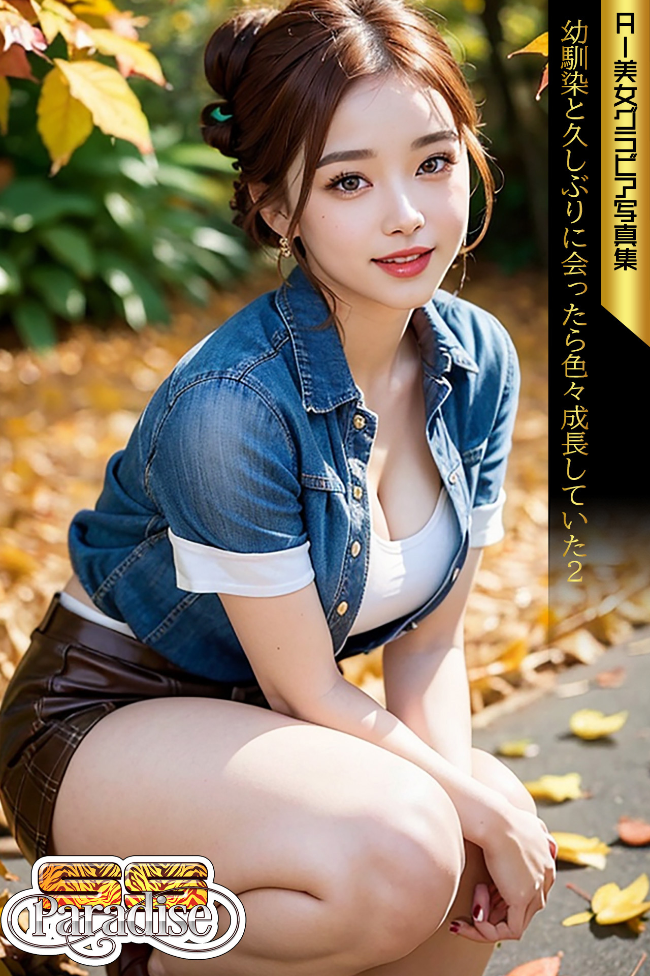 SS-Paradise　幼馴染と久しぶりに会ったら色々成長していた２　AI美女グラビア写真集