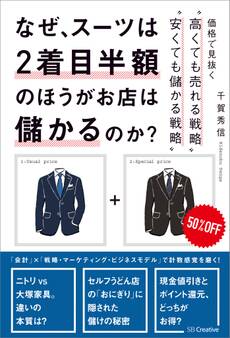 なぜ、スーツは2着目半額のほうがお店は儲かるのか?