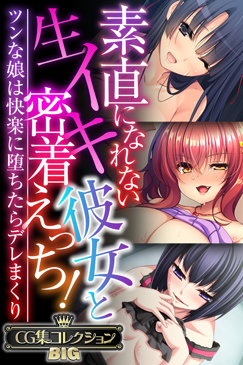 素直になれない生イキ彼女と密着えっち！ ～ツンな娘は快楽に堕ちたらデレまくり～【CG集コレクションBIG】