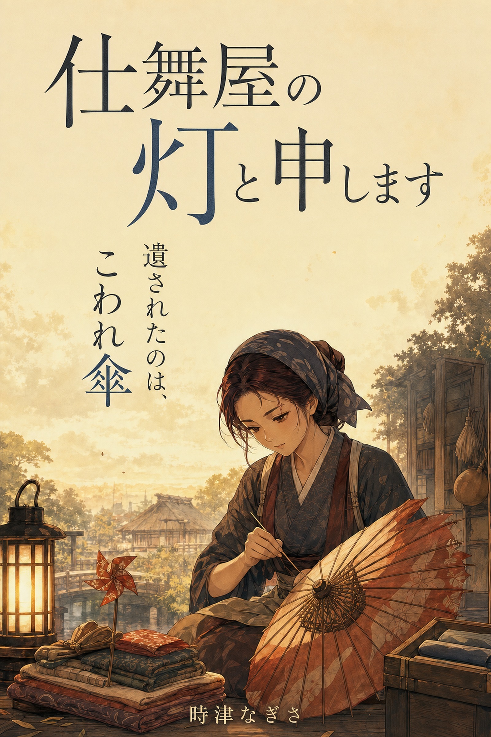 仕舞屋の灯と申します。傘直しの母が息子に遺したのは、四十年ひとりで直し続けた、壊れた子供傘でした