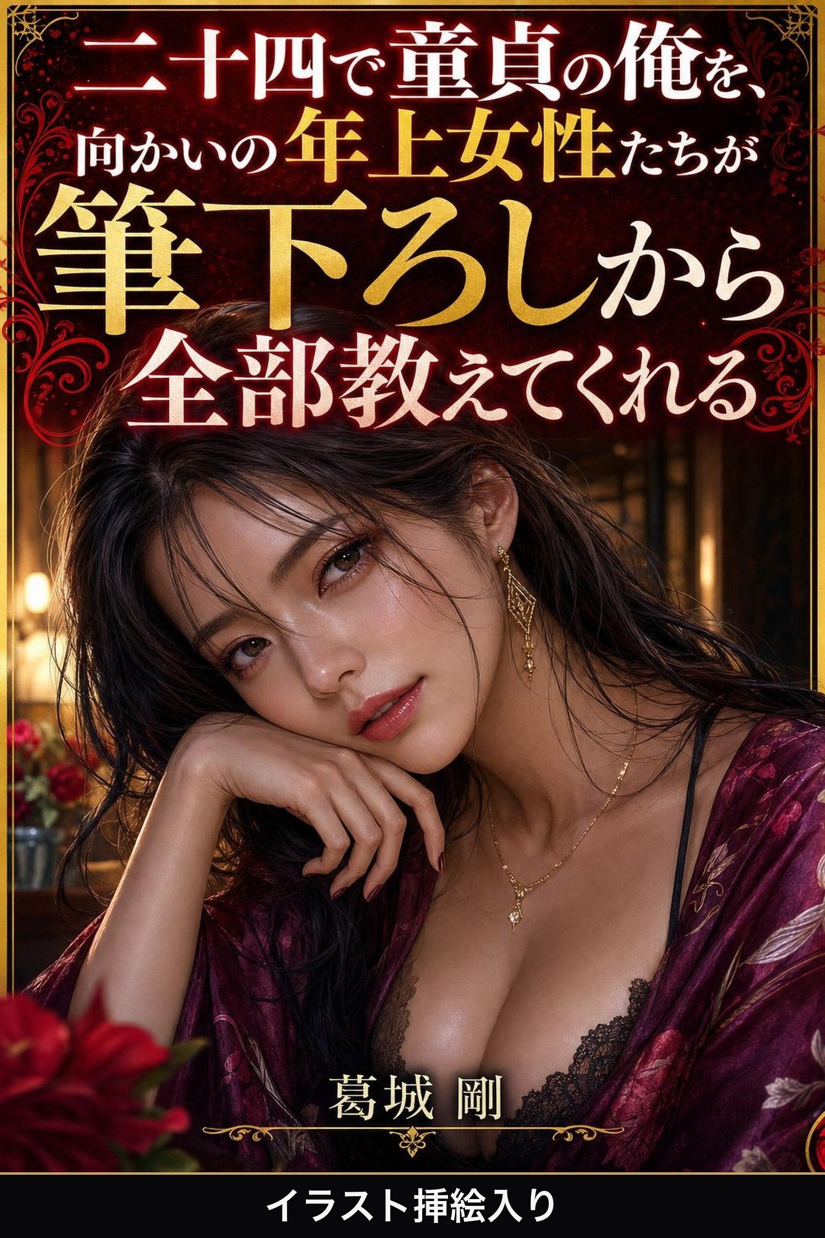 二十四で童貞の俺を、向かいの年上女性たちが筆下ろしから全部教えてくれる（挿絵版）