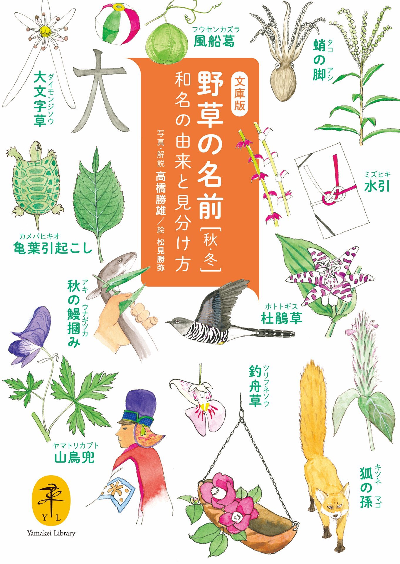 ヤマケイ文庫　野草の名前 秋冬 和名の由来と見分け方