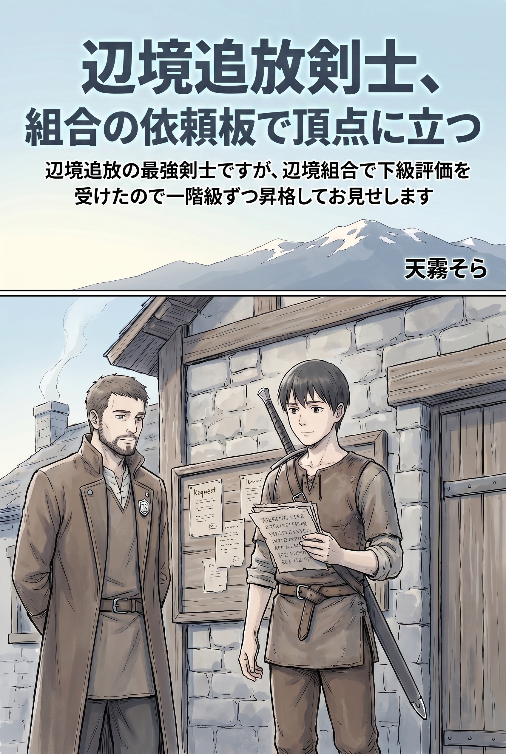 辺境追放の最強剣士ですが、辺境組合で下級評価を受けたので一階級ずつ昇格してお見せします