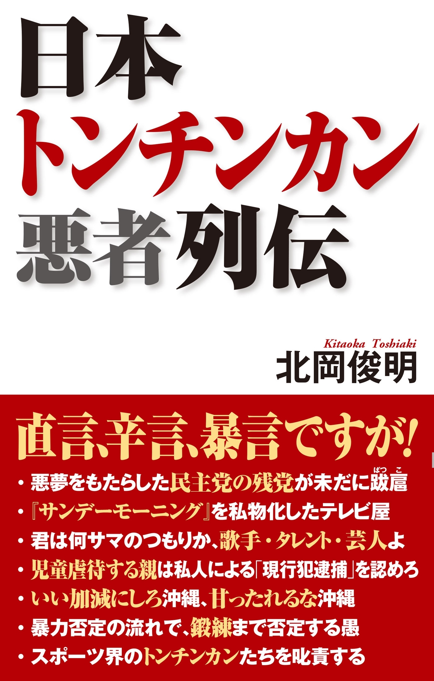 日本トンチンカン悪者列伝
